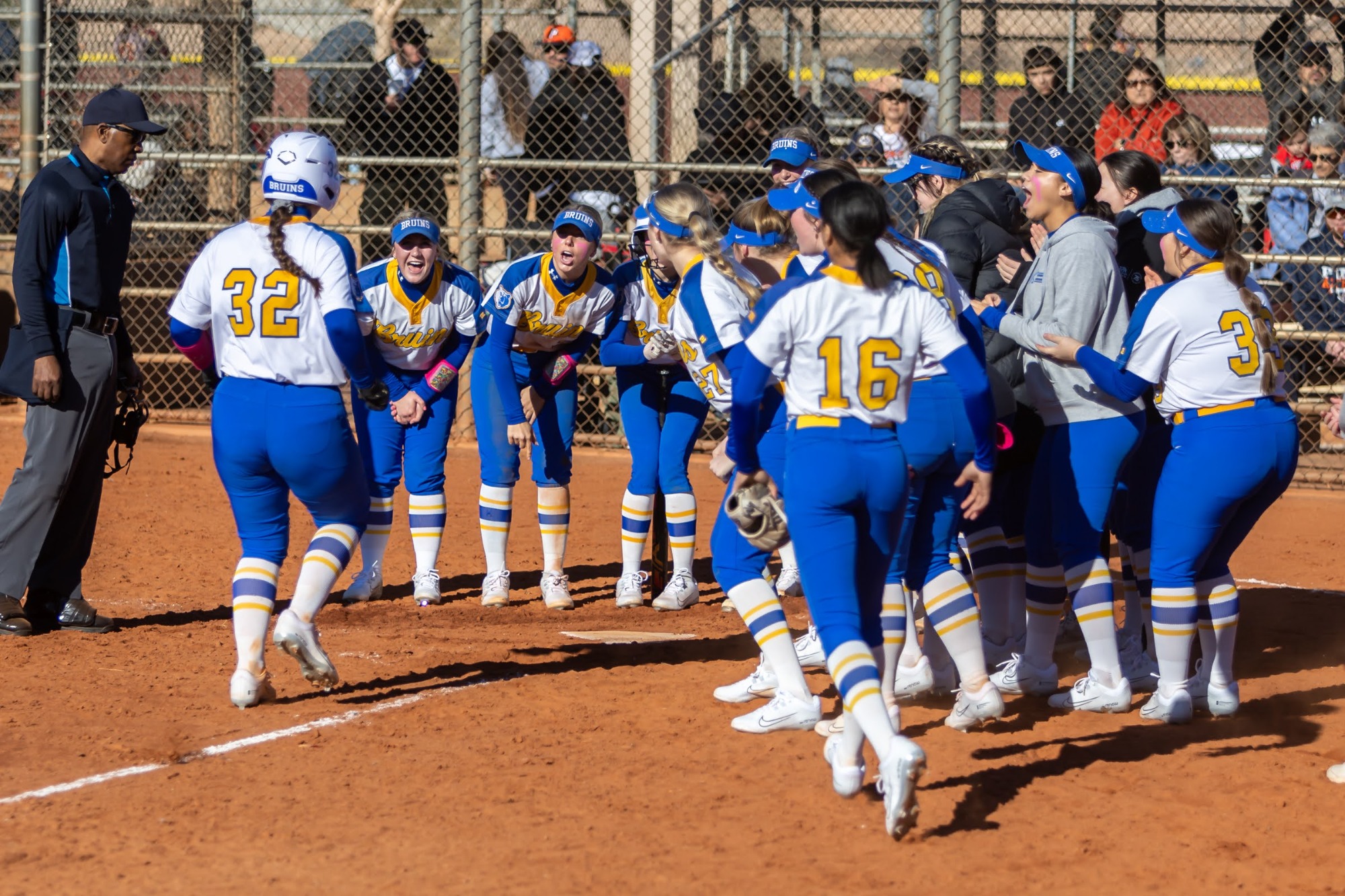 No 5 Bruins softball sweeps CSN to secure SWAC regularseason crown