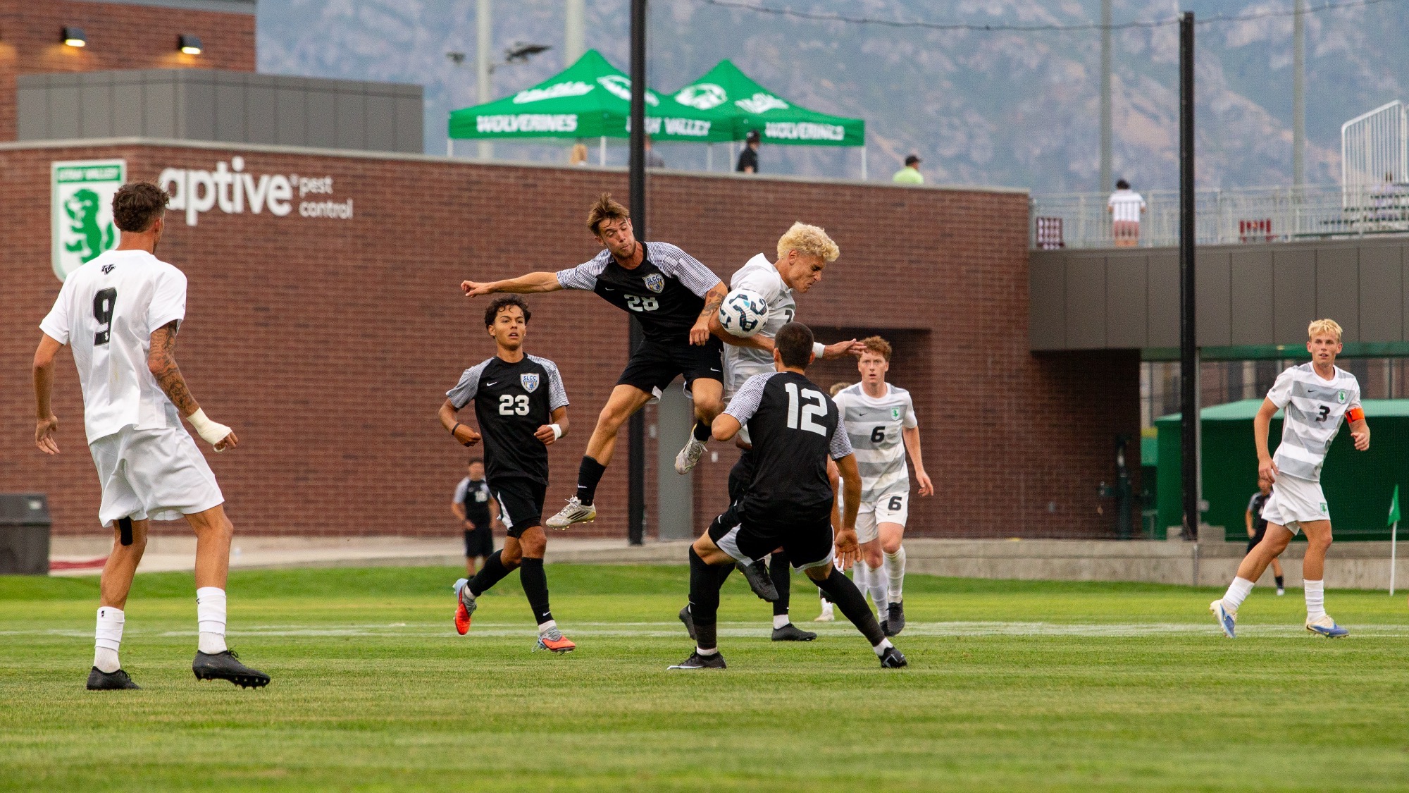 SLCC Men's Soccer UVU Scrimmage August 15, 2025. (Adi Jones, UVU Marketing)