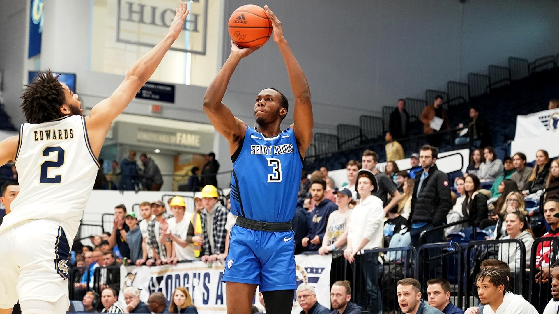 Big Run Lifts Billikens Past GW, 8174 Saint Louis University