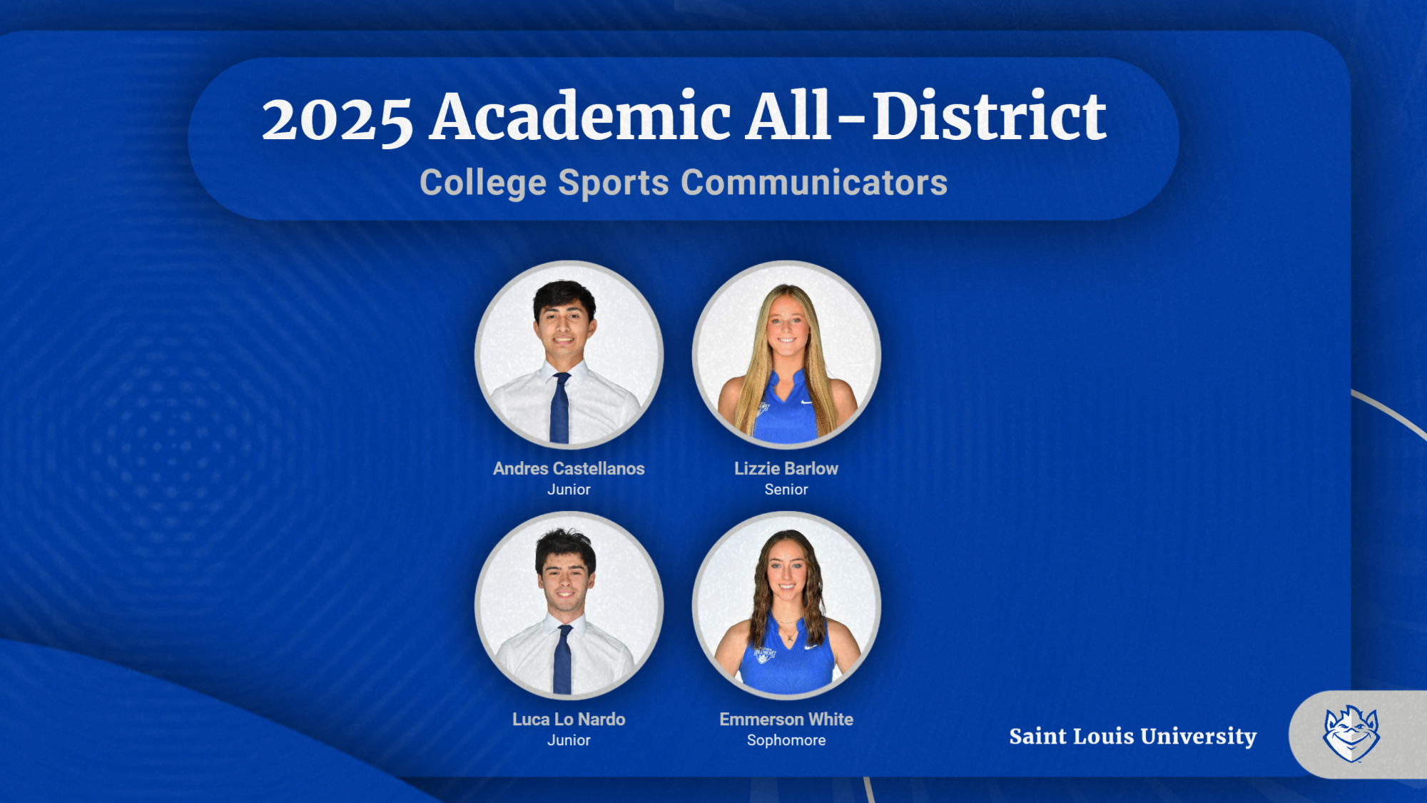 2025 Tennis Academic All-District