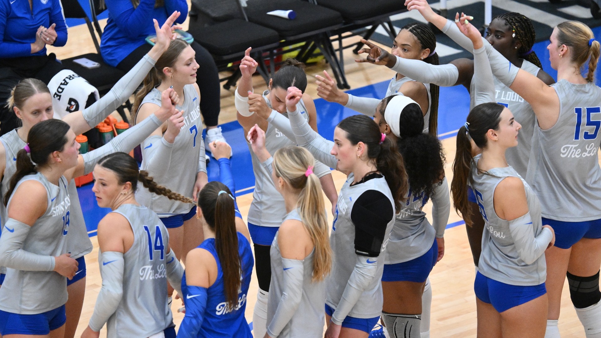 VB Team huddle