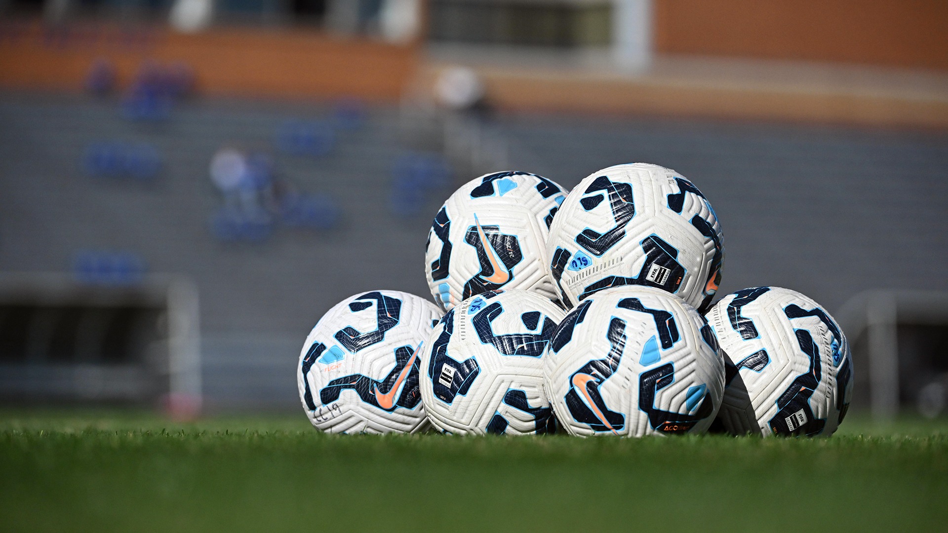 Soccer Balls at Hermann Stadium