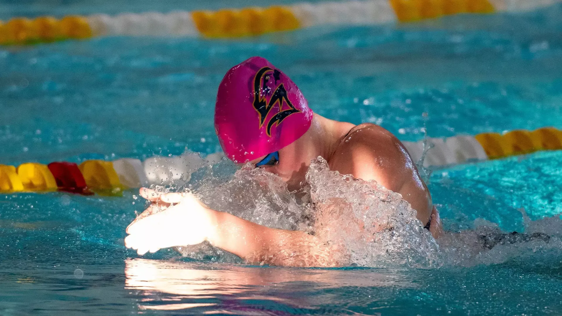 St. Mary’s College Women’s Swimming Sits Fifth at Yellow Jacket