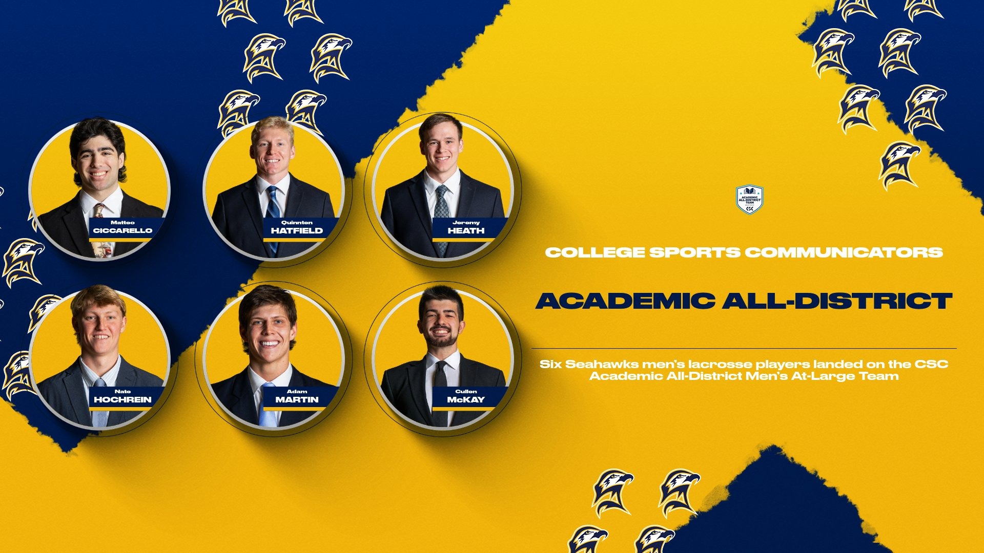 2025 CSC Academic All-District Men's At-Large