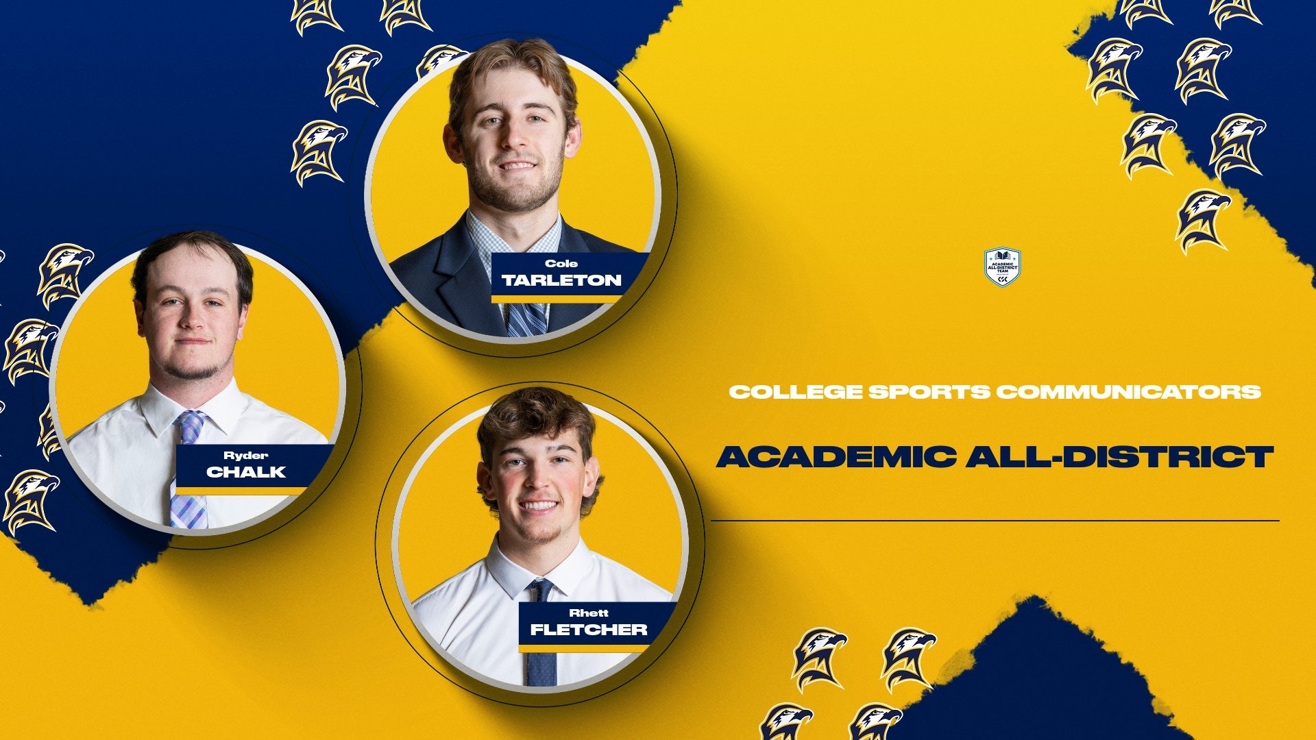 Tarleton, Chalk, Fletcher CSC Academic All-District