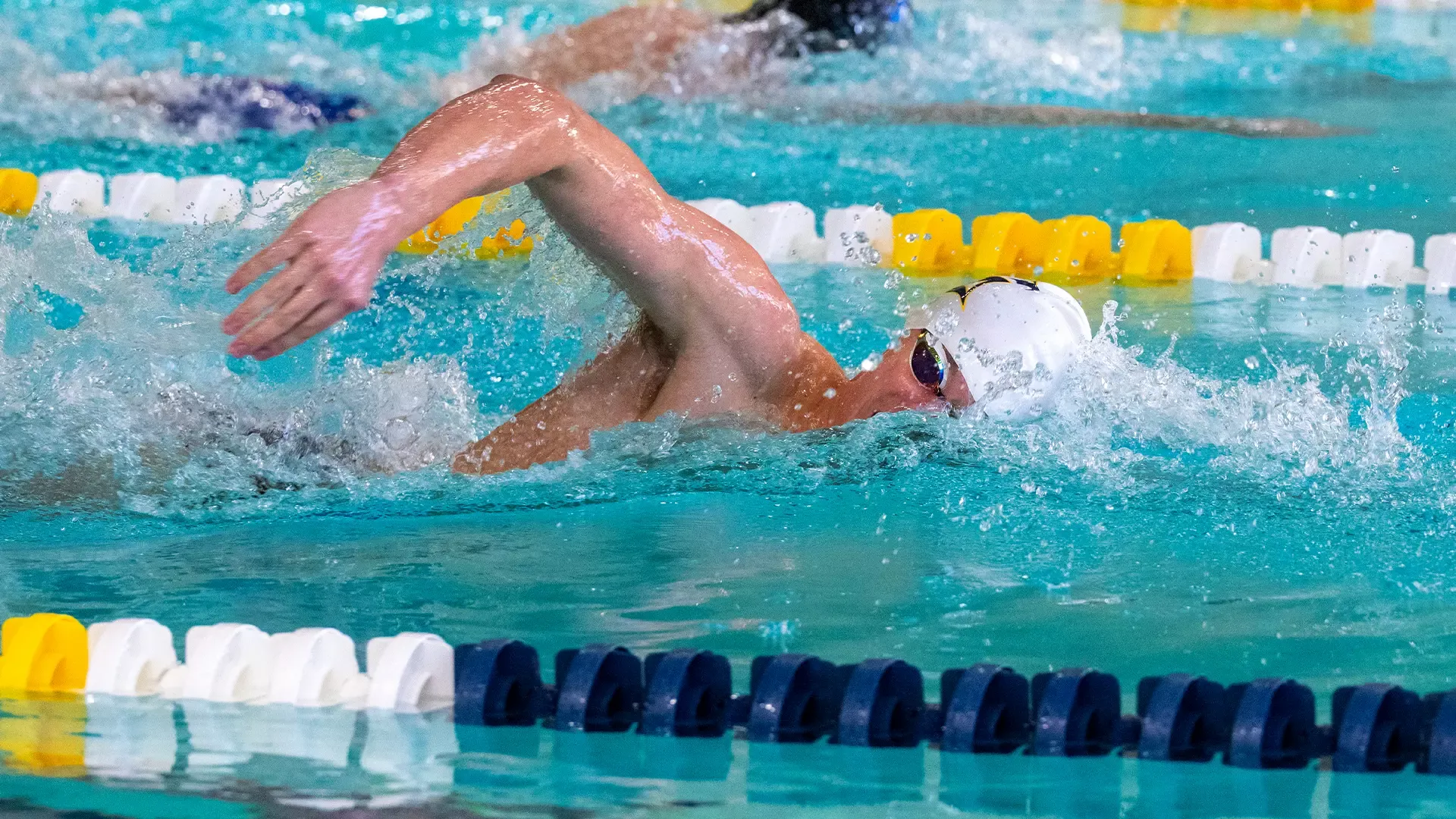 JB Bonner competing in a freestyle event