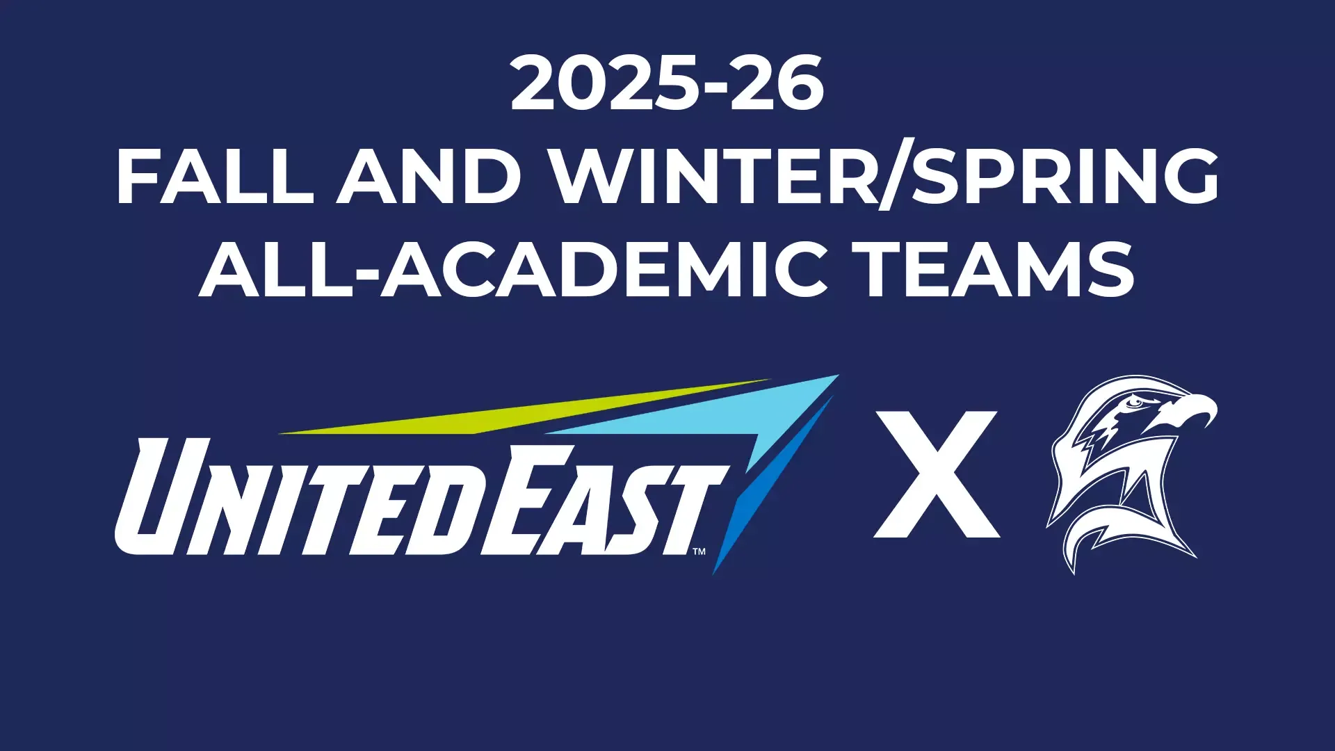 25-26 United East All-Academic Teams