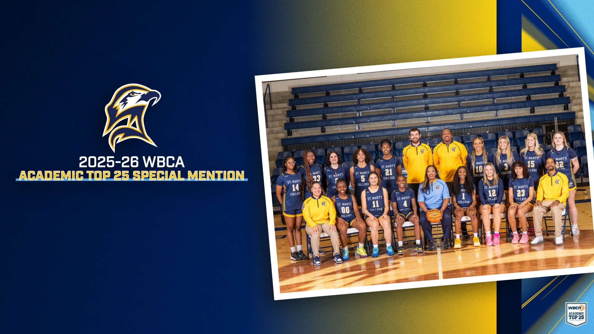 2026 WBCA Academic Top 25 Special Mention