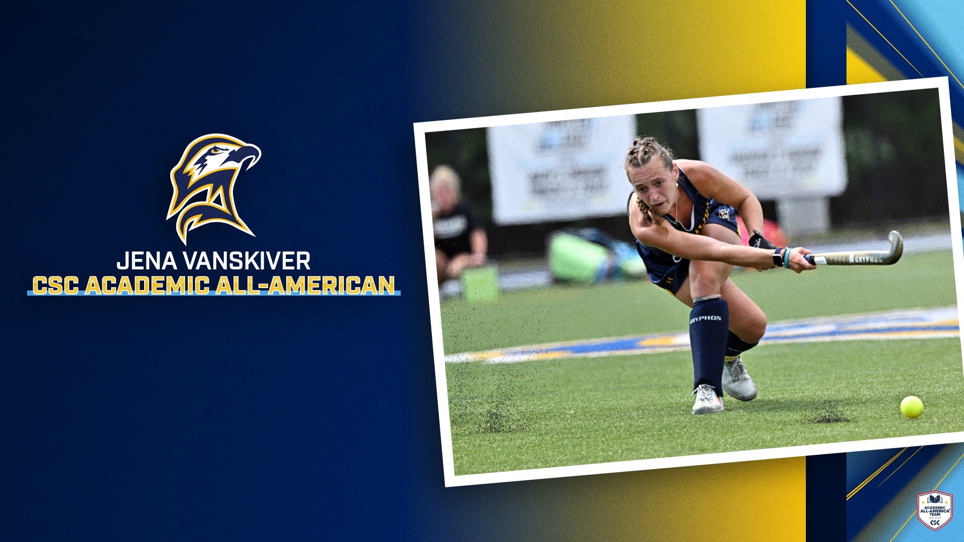 Jena Vanskiver CSC Academic All-American