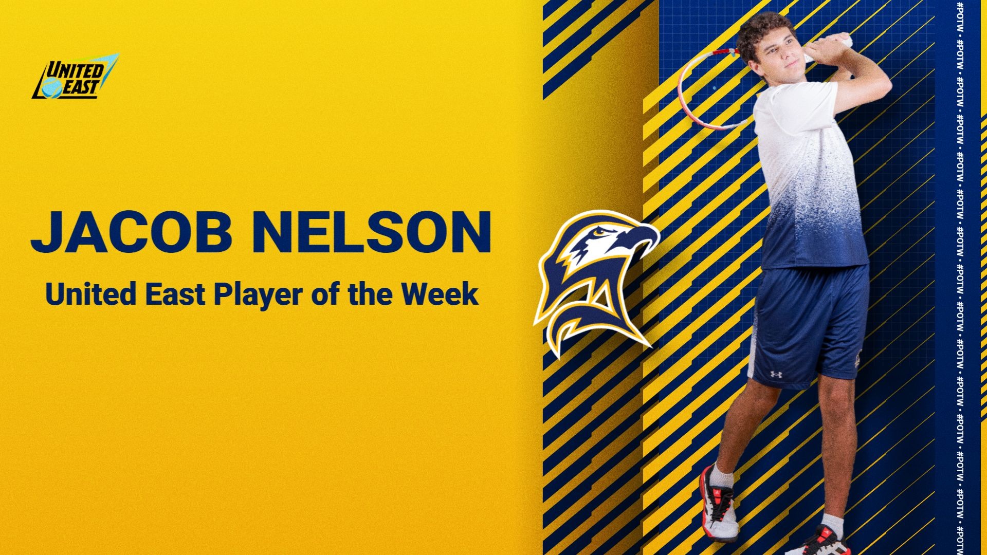 Jacob Nelson United East Player of the Week (Sept. 15, 2026)