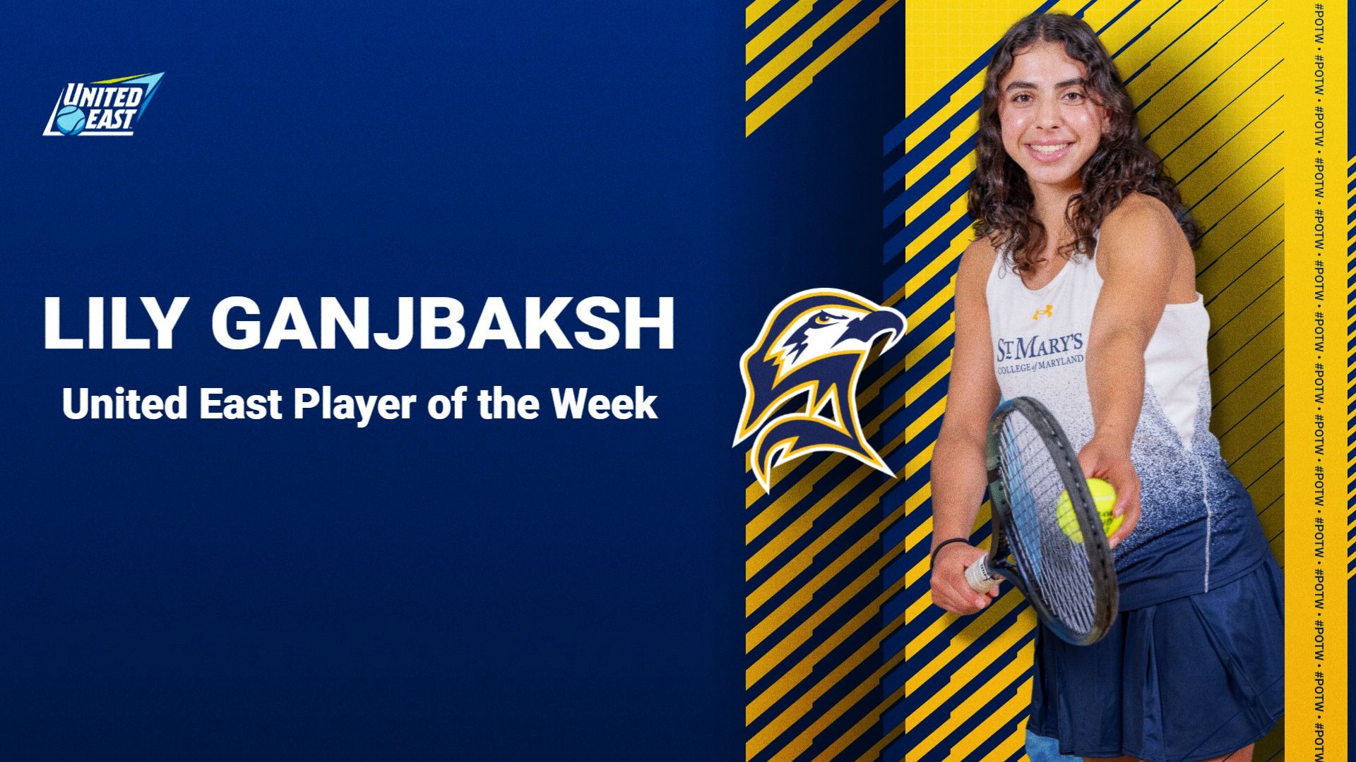 Lily Ganjbaksh United East Player of the Week (Sept. 15, 2026)