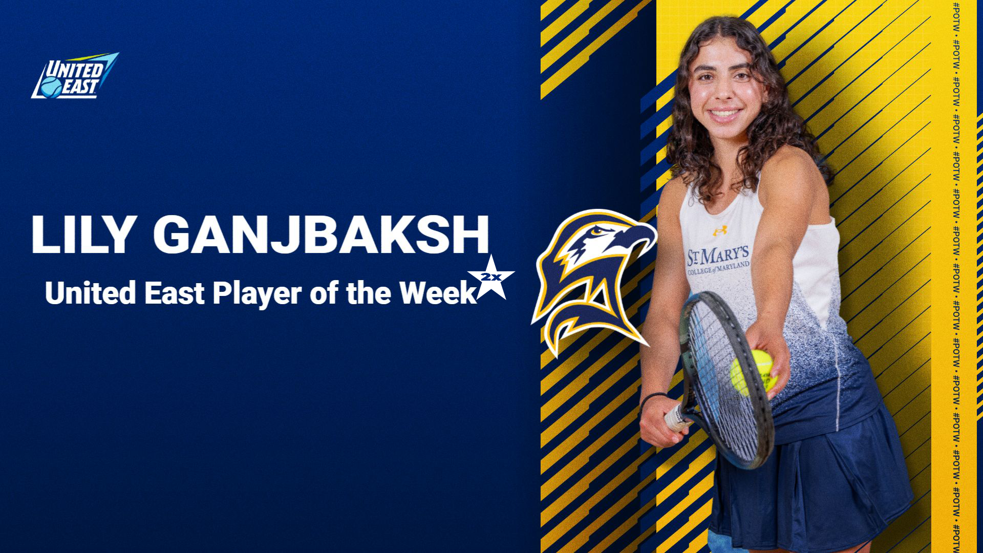 Lily Ganjbaksh United East Player of the Week (Sept. 22, 2026)