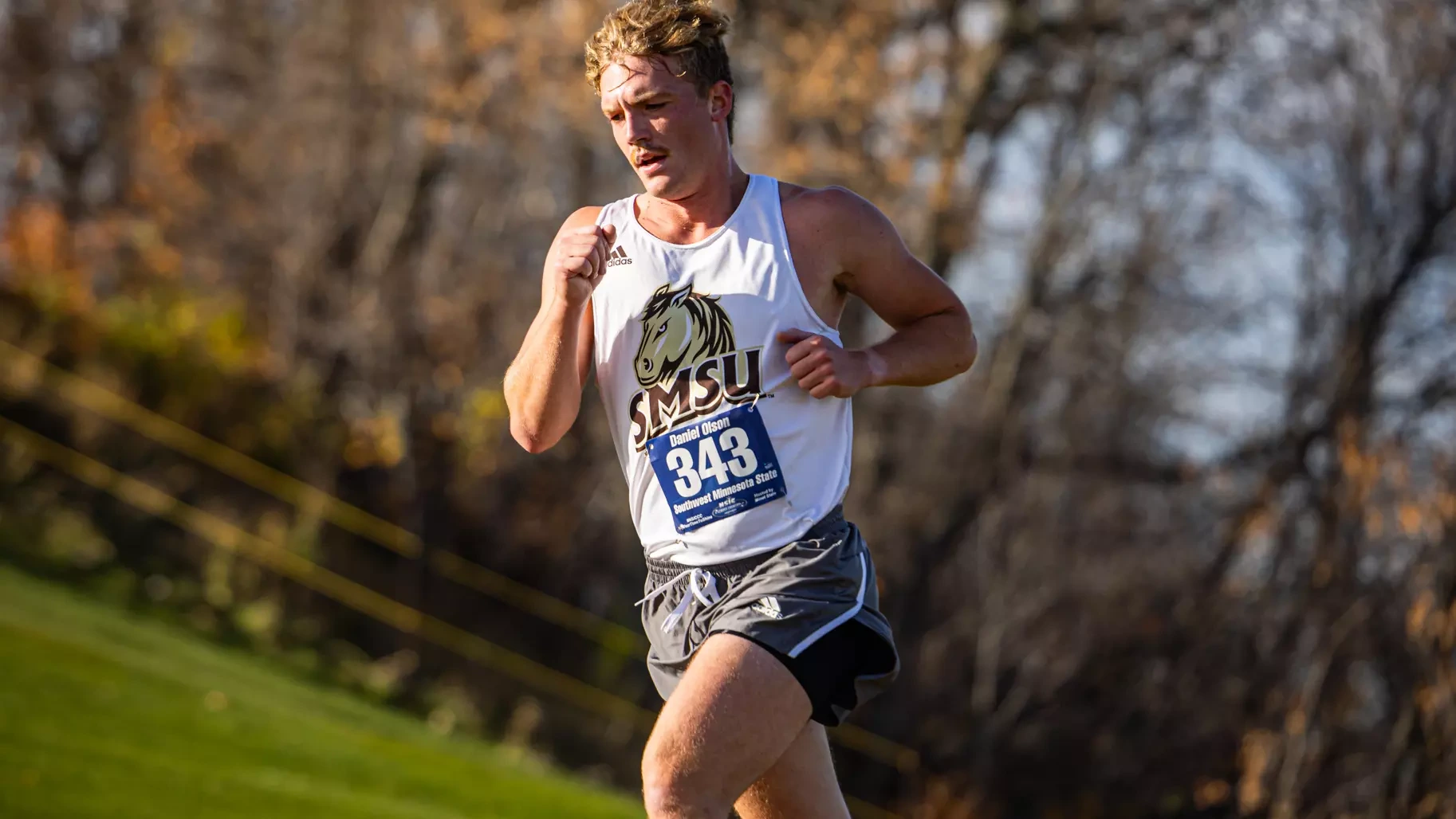 2024 NSIC Cross Country Championships  - Captured at Souris Valley Golf Course on Oct 26, 2024 in Minot, North Dakota Photo by Mason Kramer