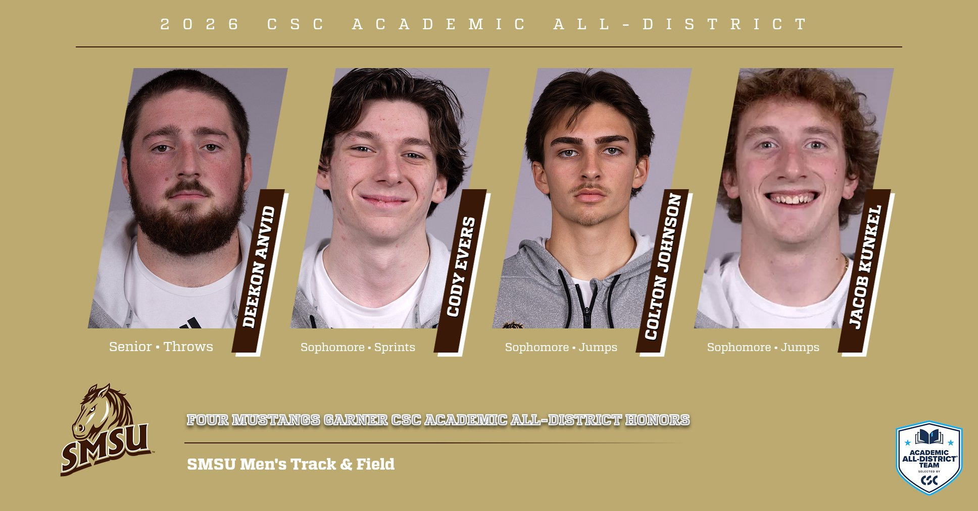 CSC 2026 Men's Track