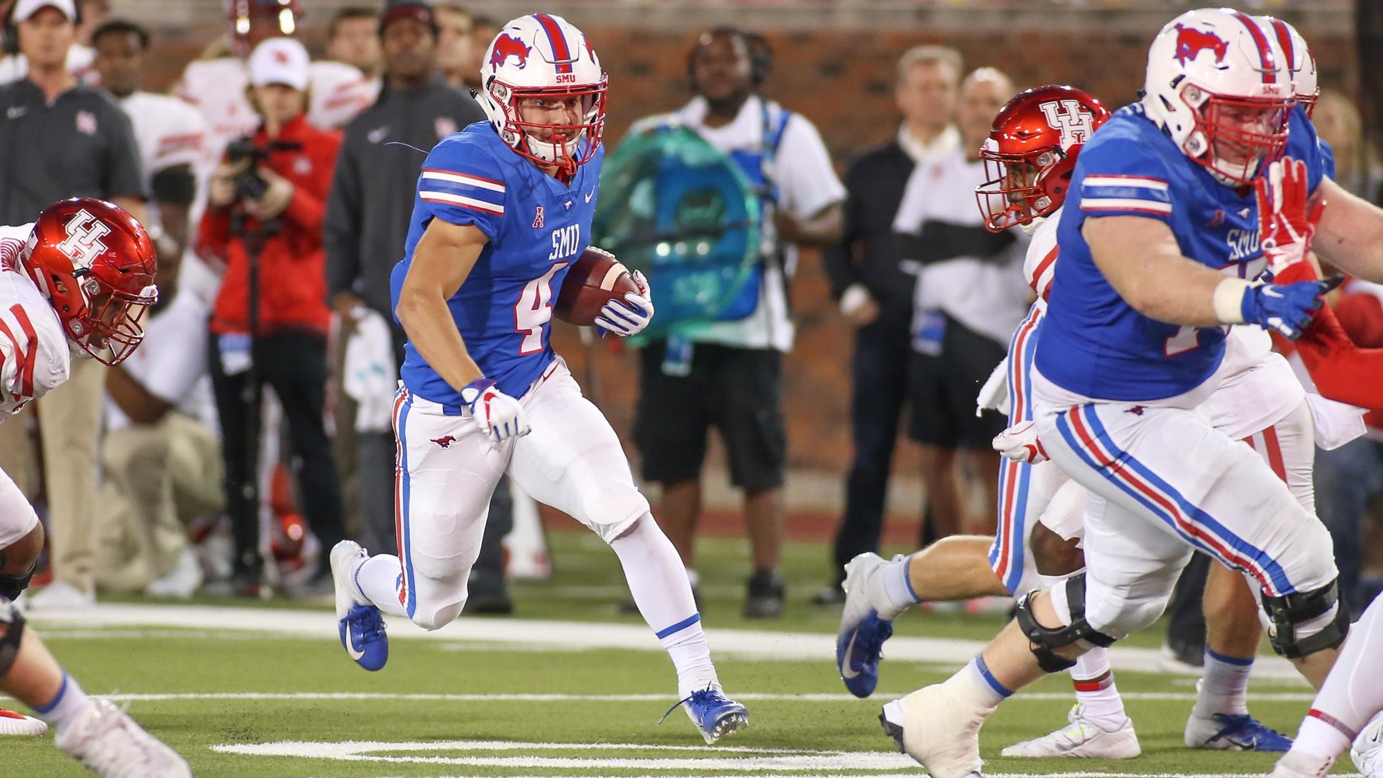 Tyler Page Football SMU Athletics