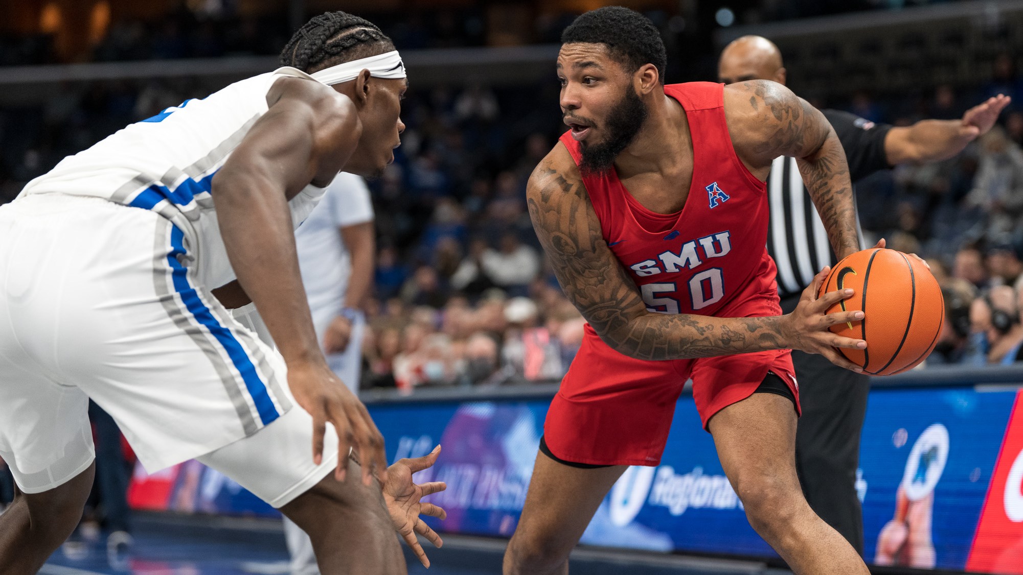 Marcus Weathers Men's Basketball SMU Athletics