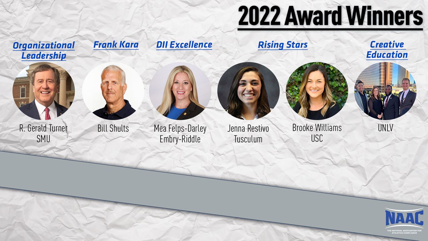 NAAC Award Winners R. Gerald Turner