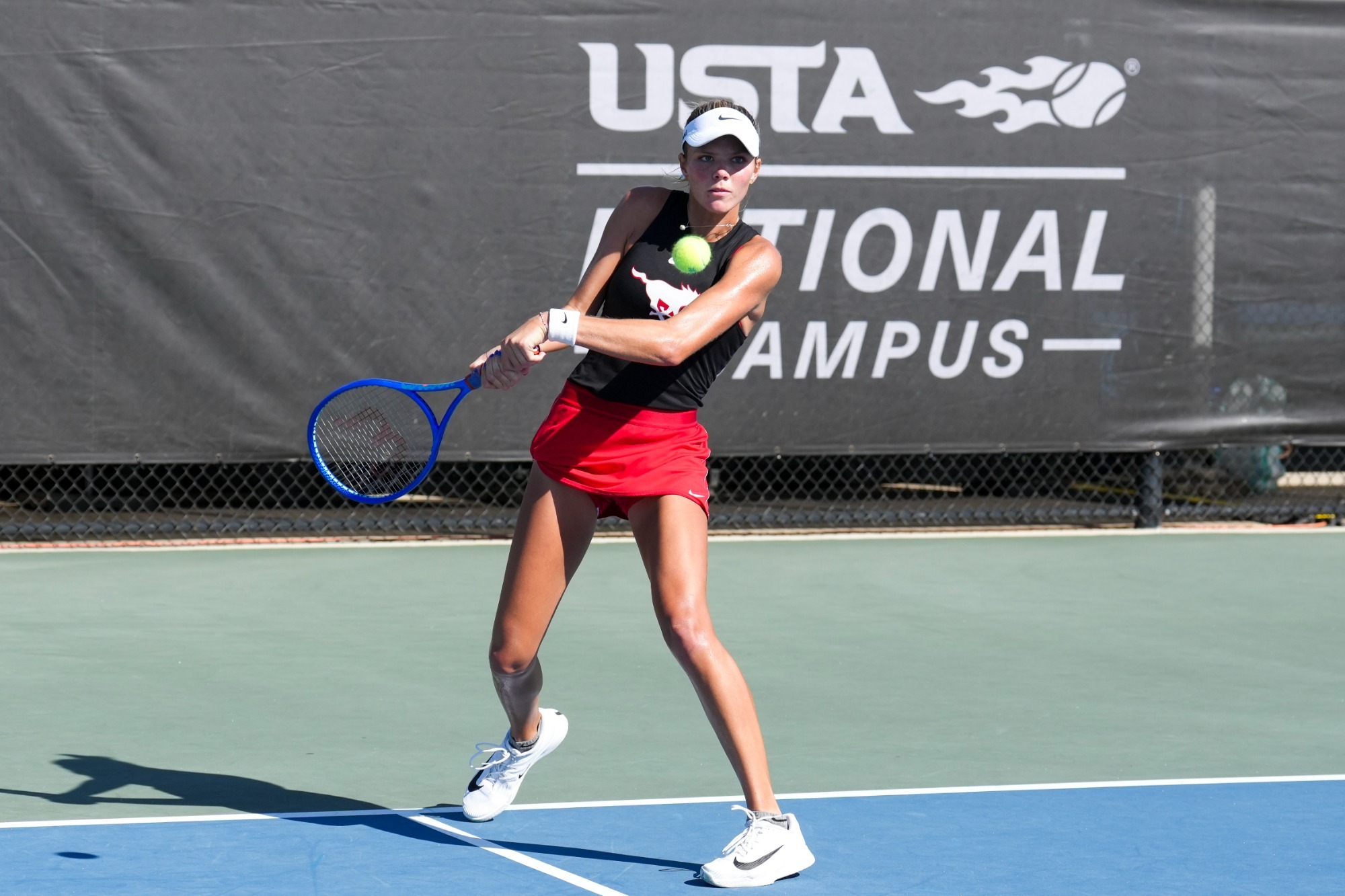 Sophie Llewellyn at NCAA Singles Championships 2025