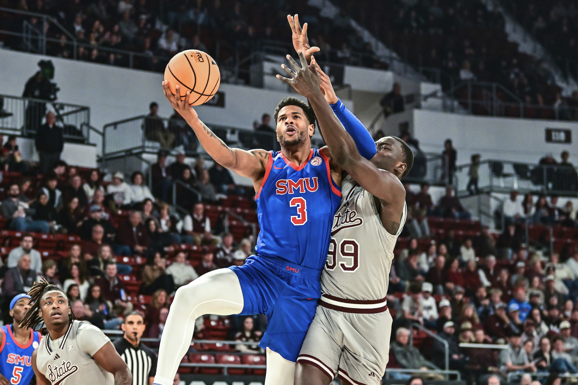 SMU men's basketball at Mississippi State - Nov. 28, 2025