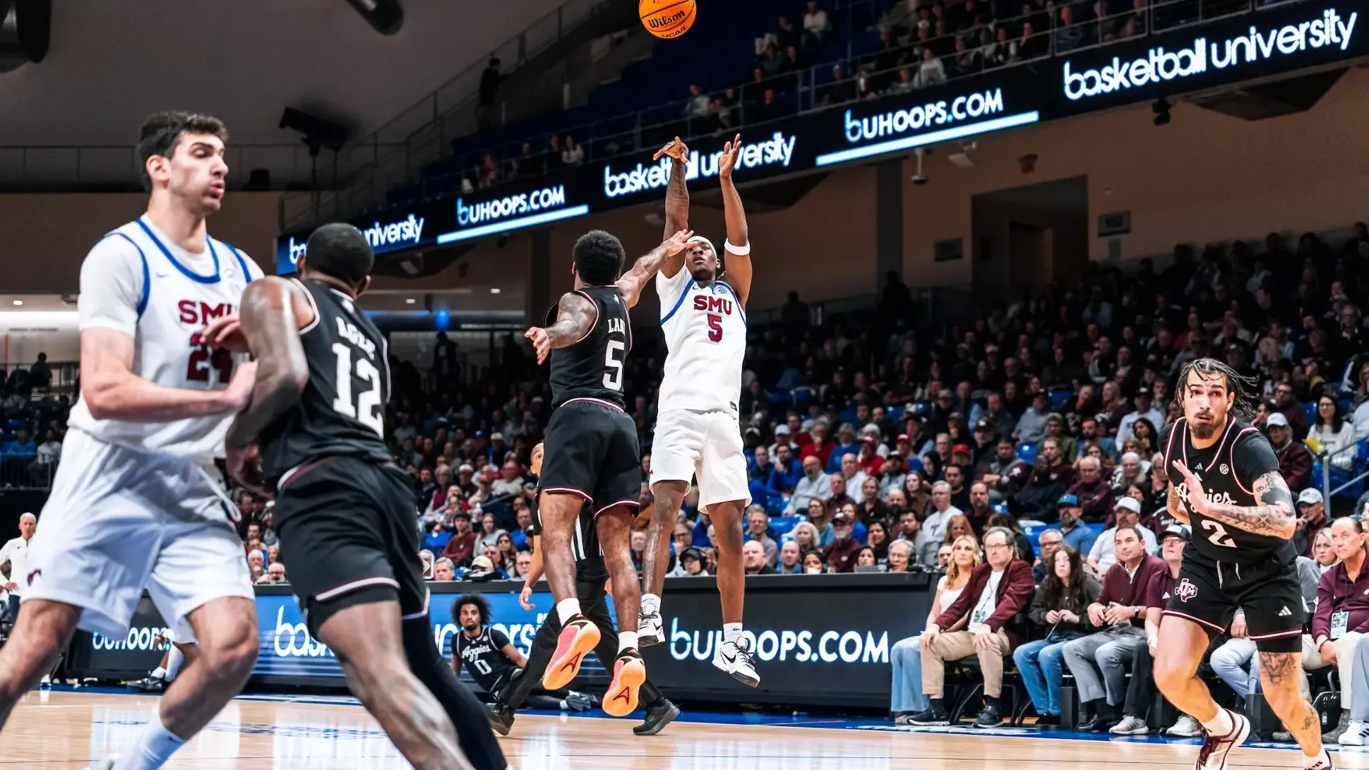 SMU men's basketball vs. Texas A&M - Dec. 7, 2025