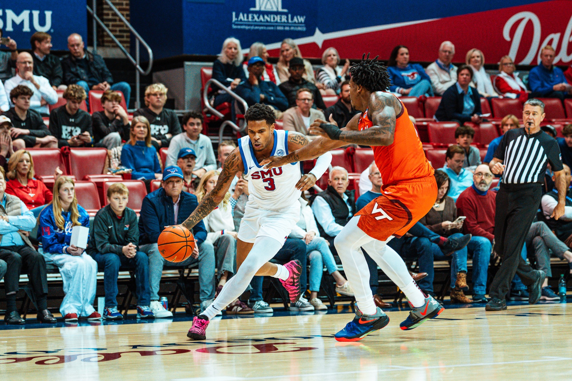 SMU men's basketball vs. Virginia Tech - Jan. 14, 2026
