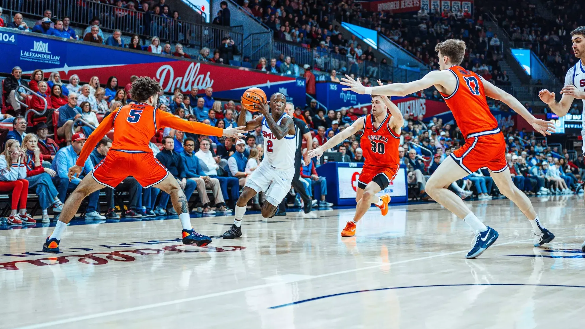 SMU men's basketball vs. Virginia - Jan. 17, 2026