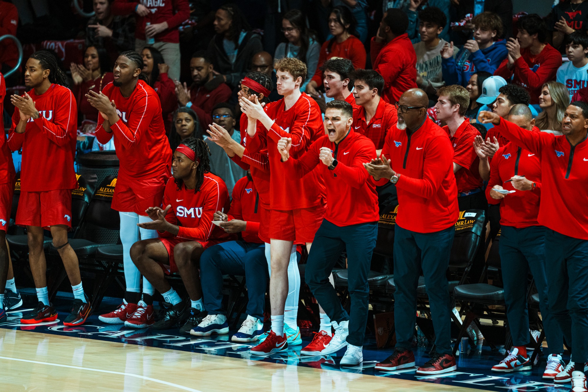 SMU men's basketball vs North Carolina - Jan. 3, 2026 