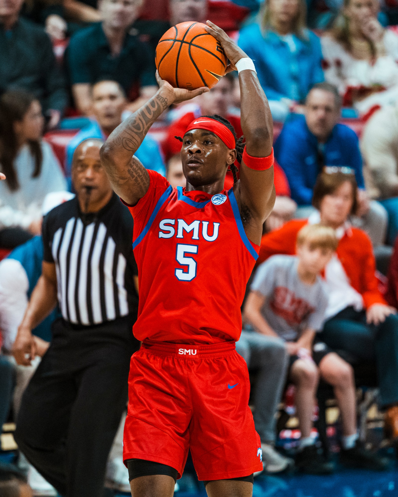 SMU men's basketball vs North Carolina - Jan. 3, 2026 