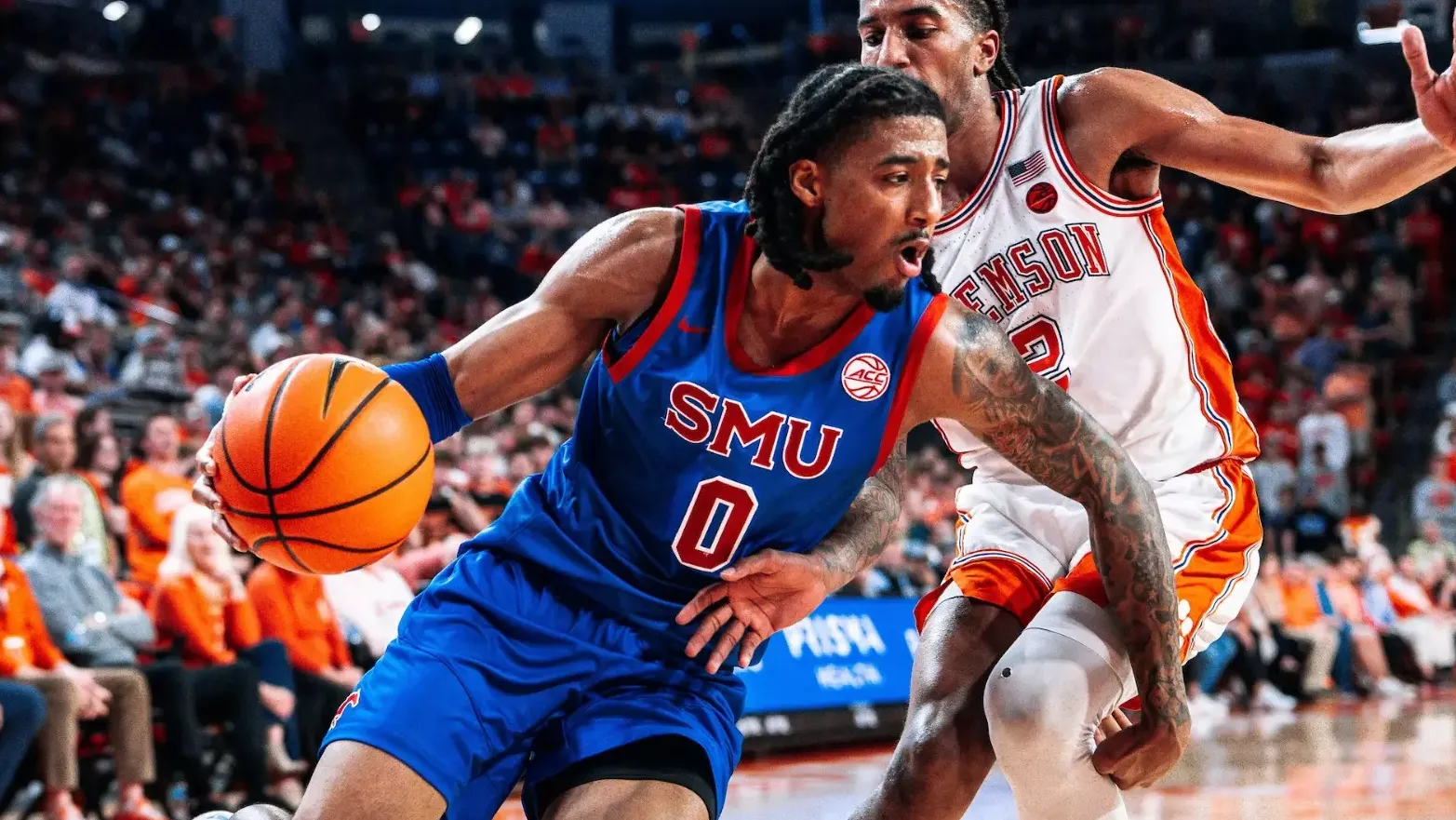 SMU men's basketball at Clemson - Jan. 7, 2026