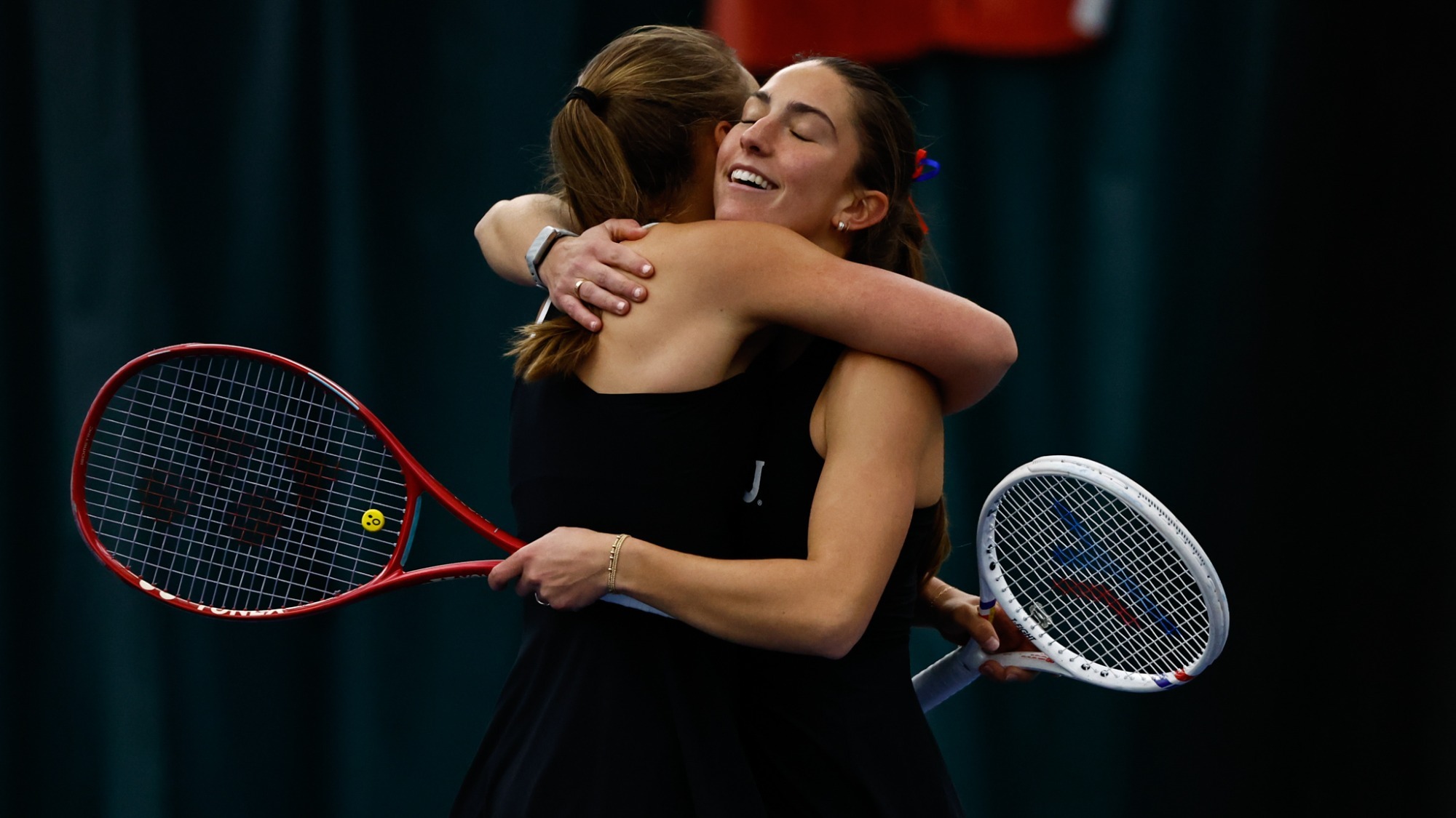 Amelie Van Impe and Caroline McGinley vs. UVA 2/22