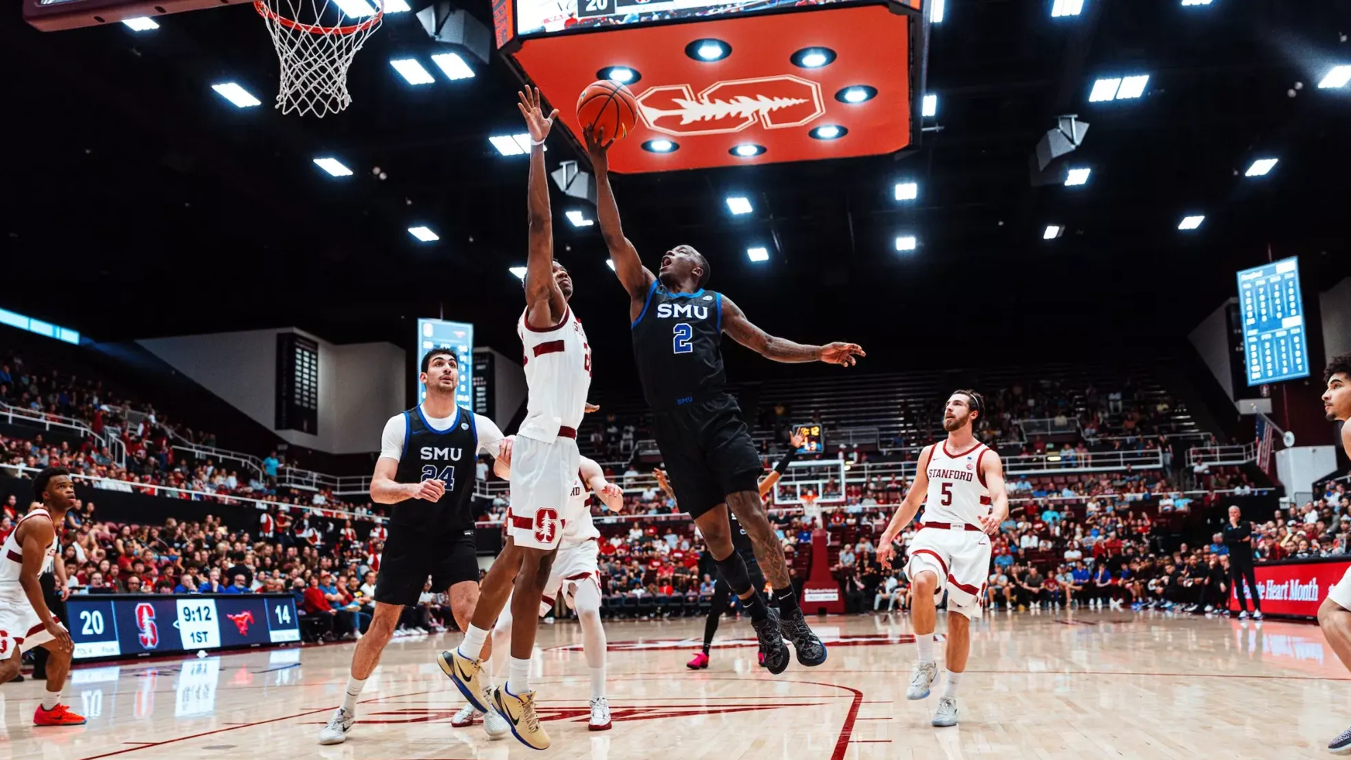 SMU men's basketball at Stanford - Feb. 28, 2026