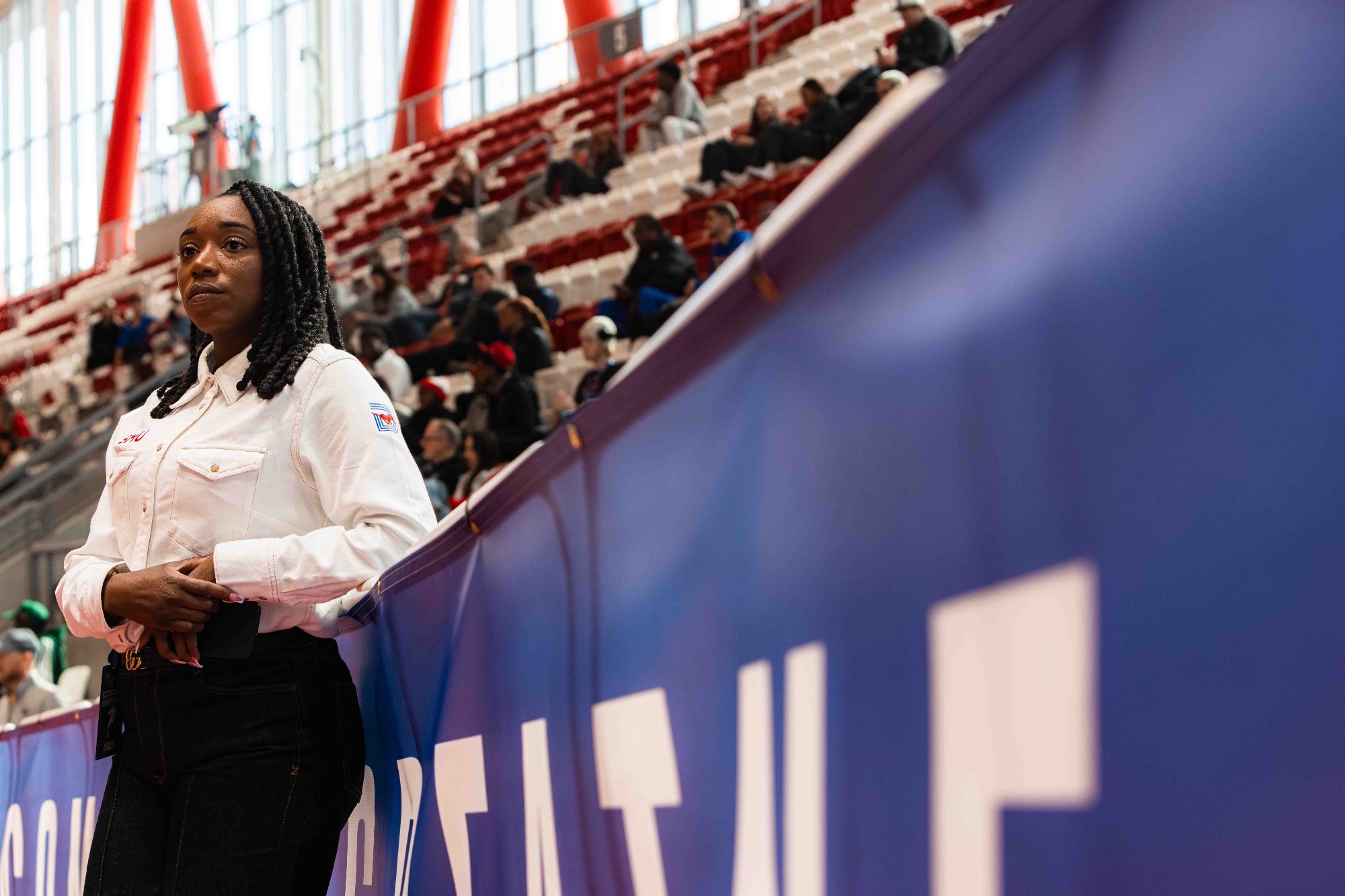 Coach Owens at ACCs Indoor