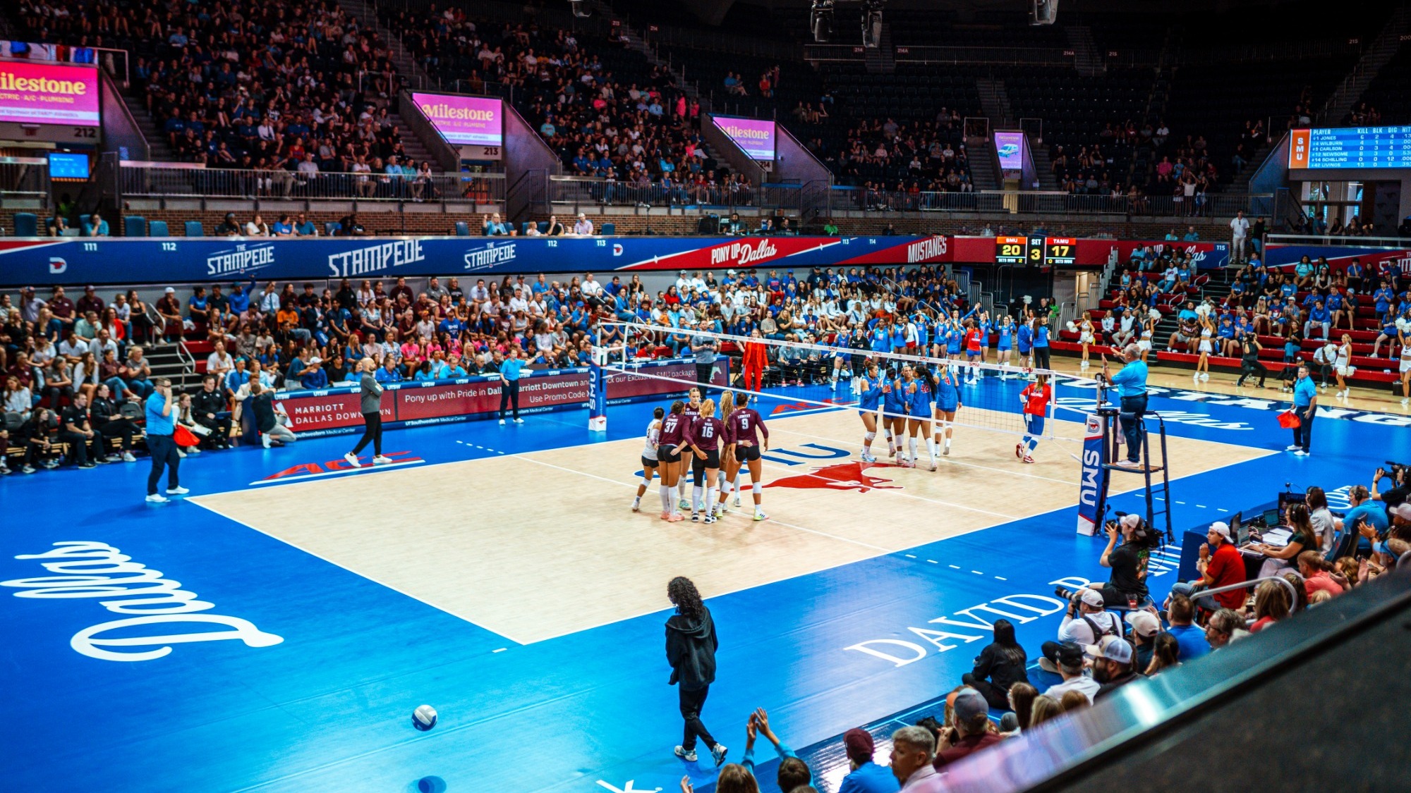 Moody Coliseum VB vs. A&M