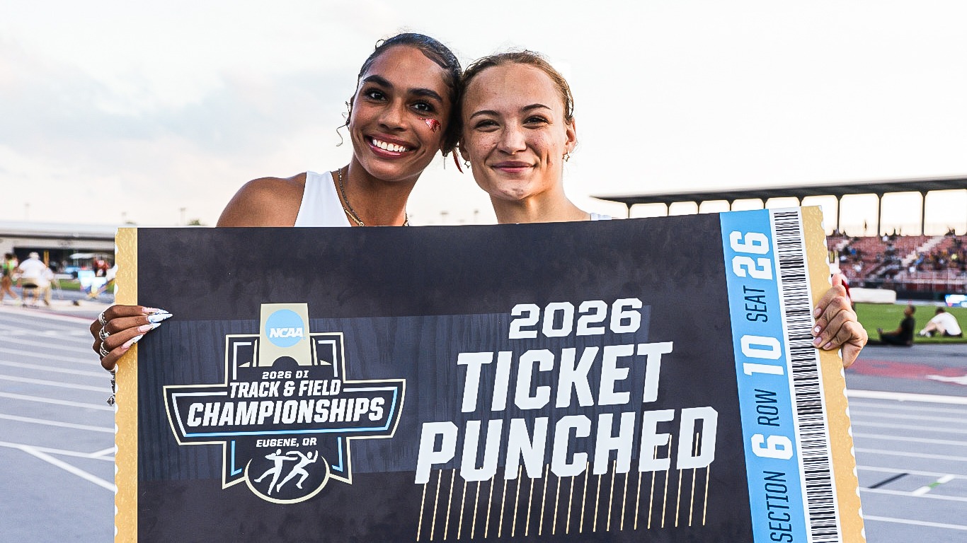NCAA Track and Field West First Round Sanders, Chacchia 