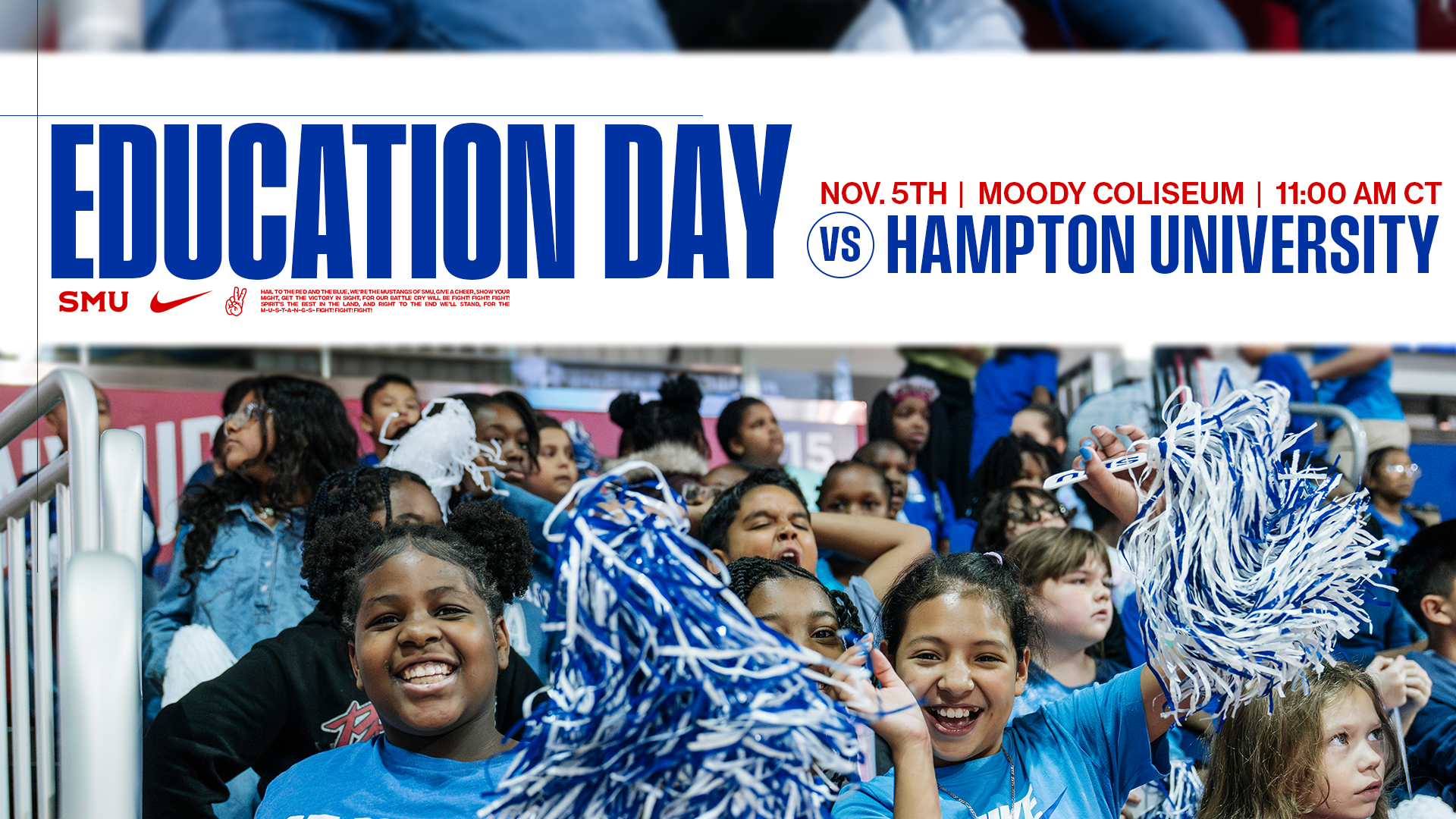 SMU WBB Education Day Graphic