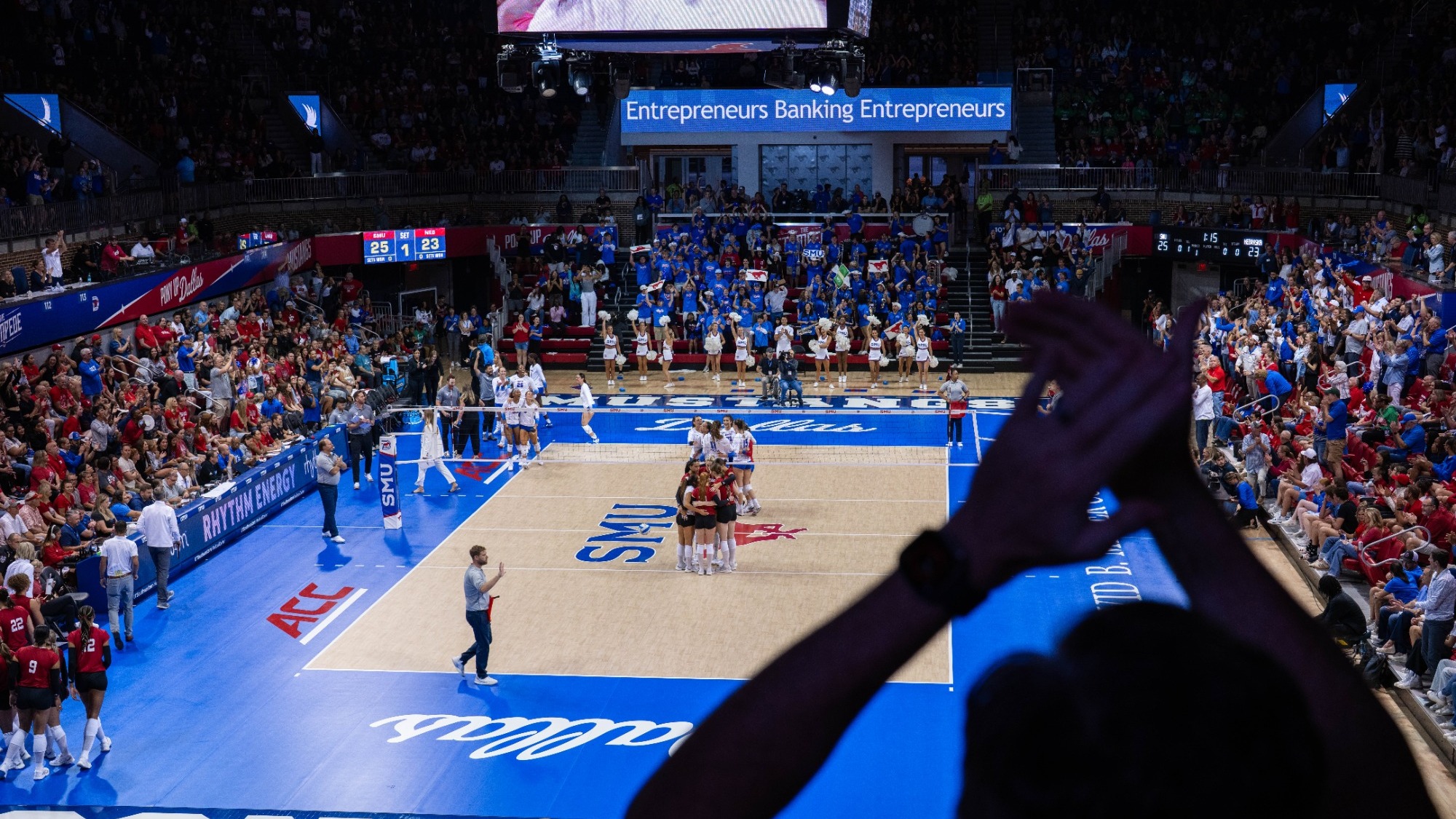 SMU VB Crowd Nebraska 2024