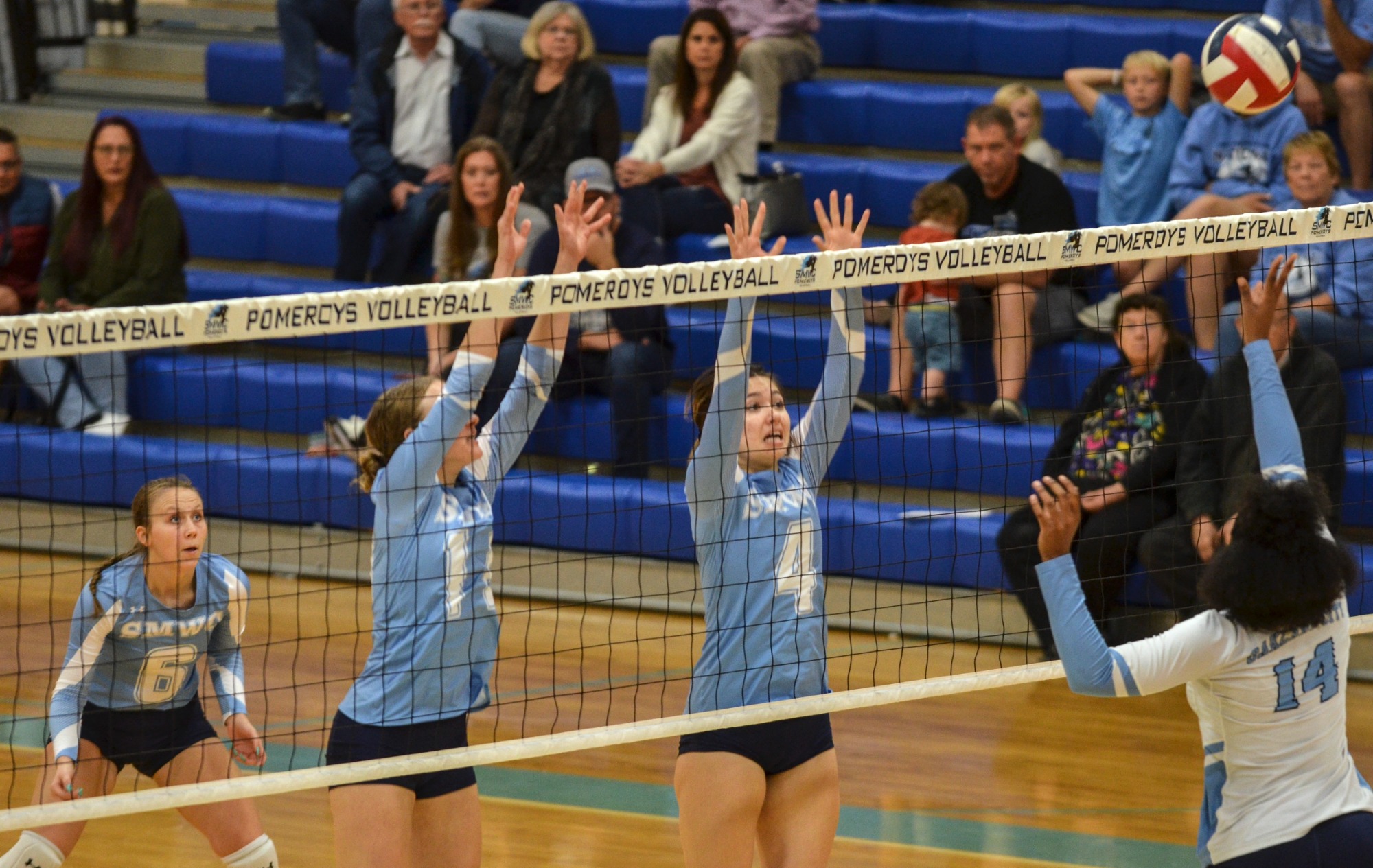 Pomeroys top IU Southeast in fiveset thriller Saint MaryoftheWoods