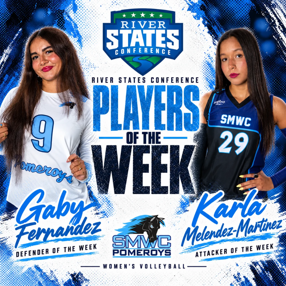 smwc wvb duo players of the week 2026 front