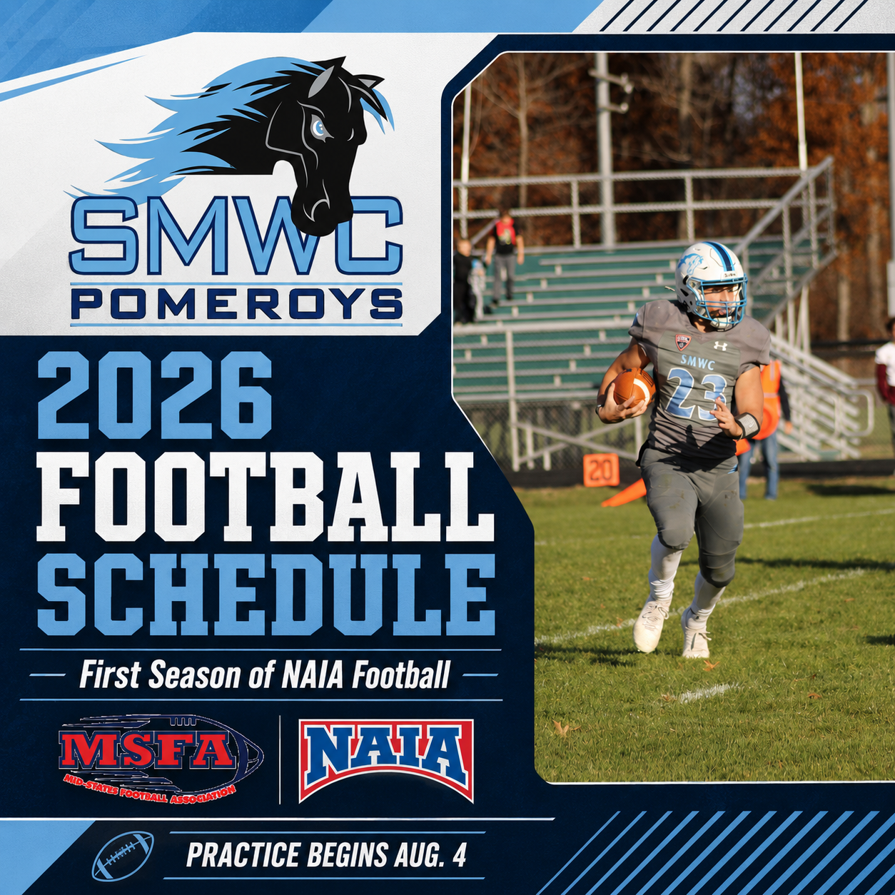 2026 football schedule front
