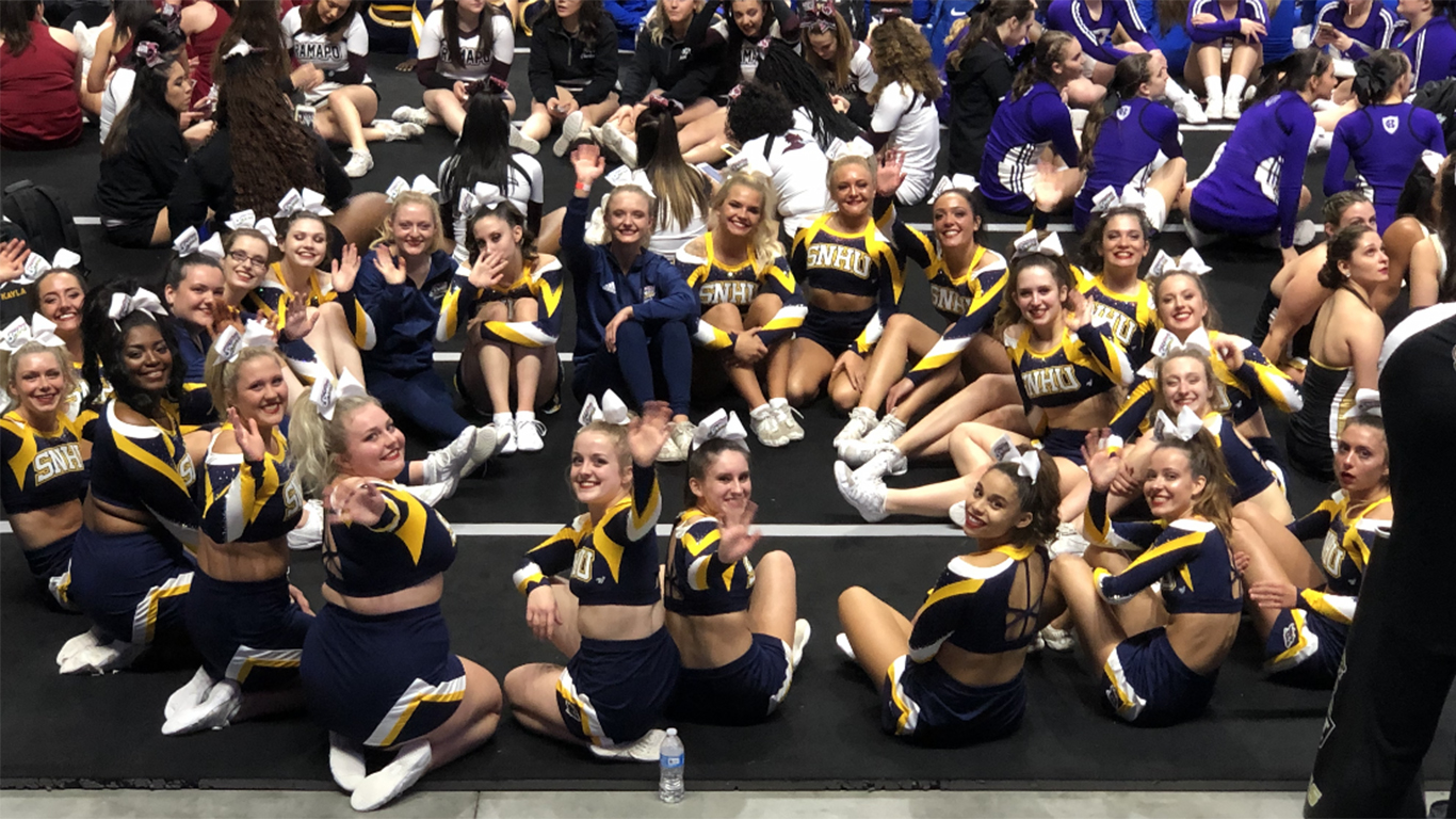 SNHU Cheer Heads To Nationals Off Regional Win Southern New Hampshire