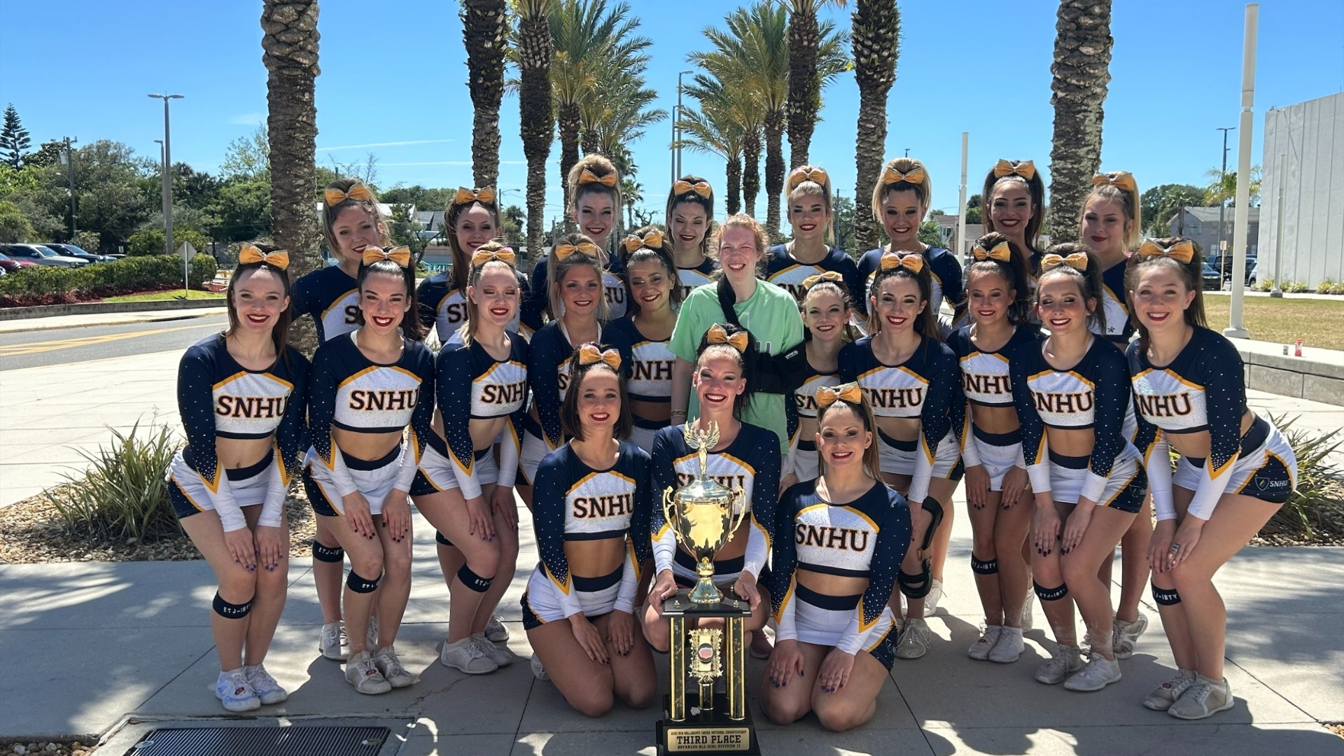 Updated Cheer Team Photo from Daytona Beach