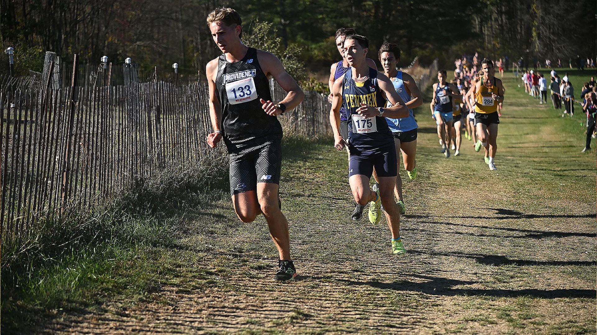 Dillon Labonte chases early in the New England Championships at Hopkinton