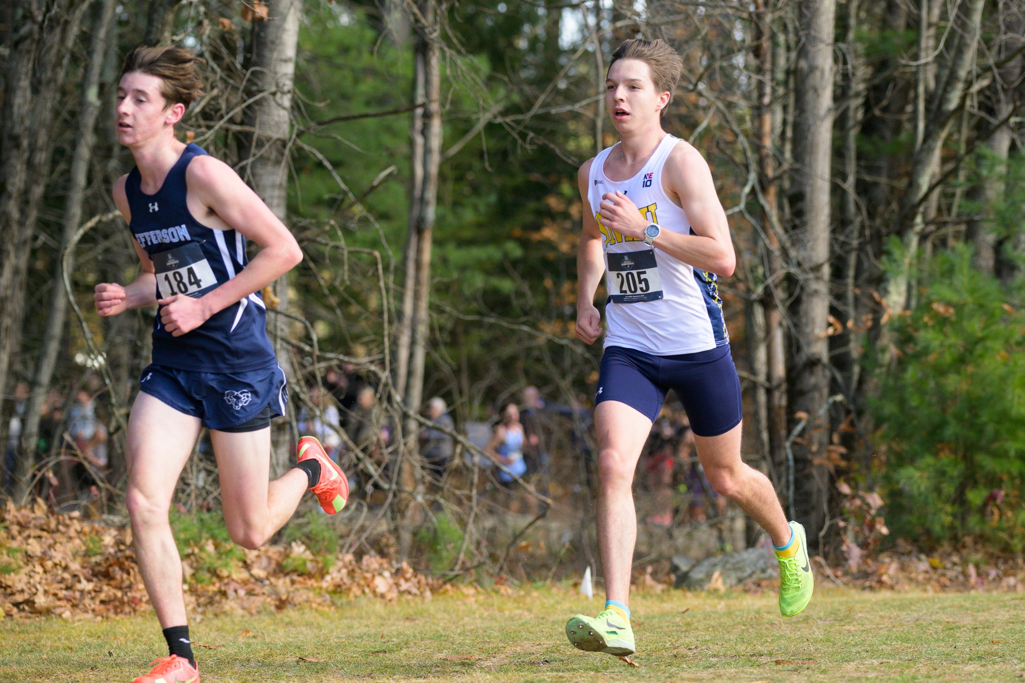 Dillon Labonte at Hopkinton Fairgrounds running a race