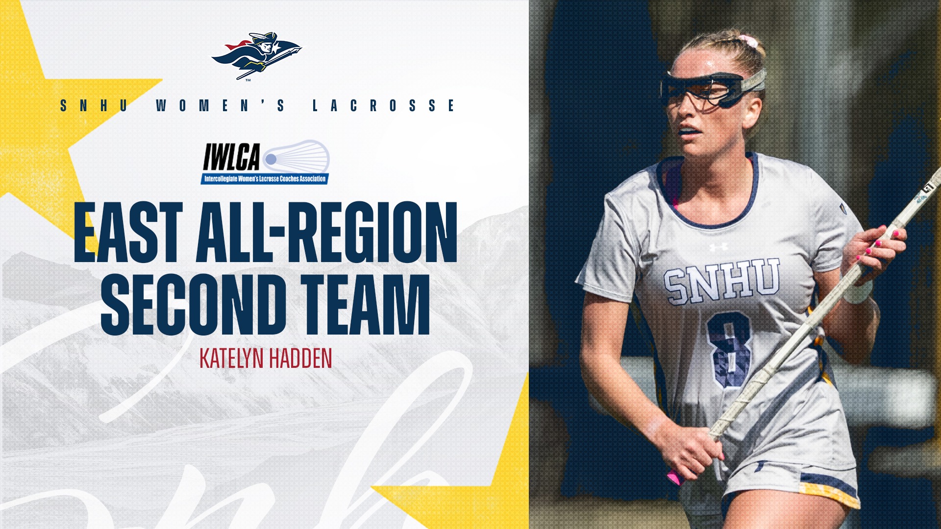 Katelyn Hadden, IWLCA East All-Region Second Team graphic