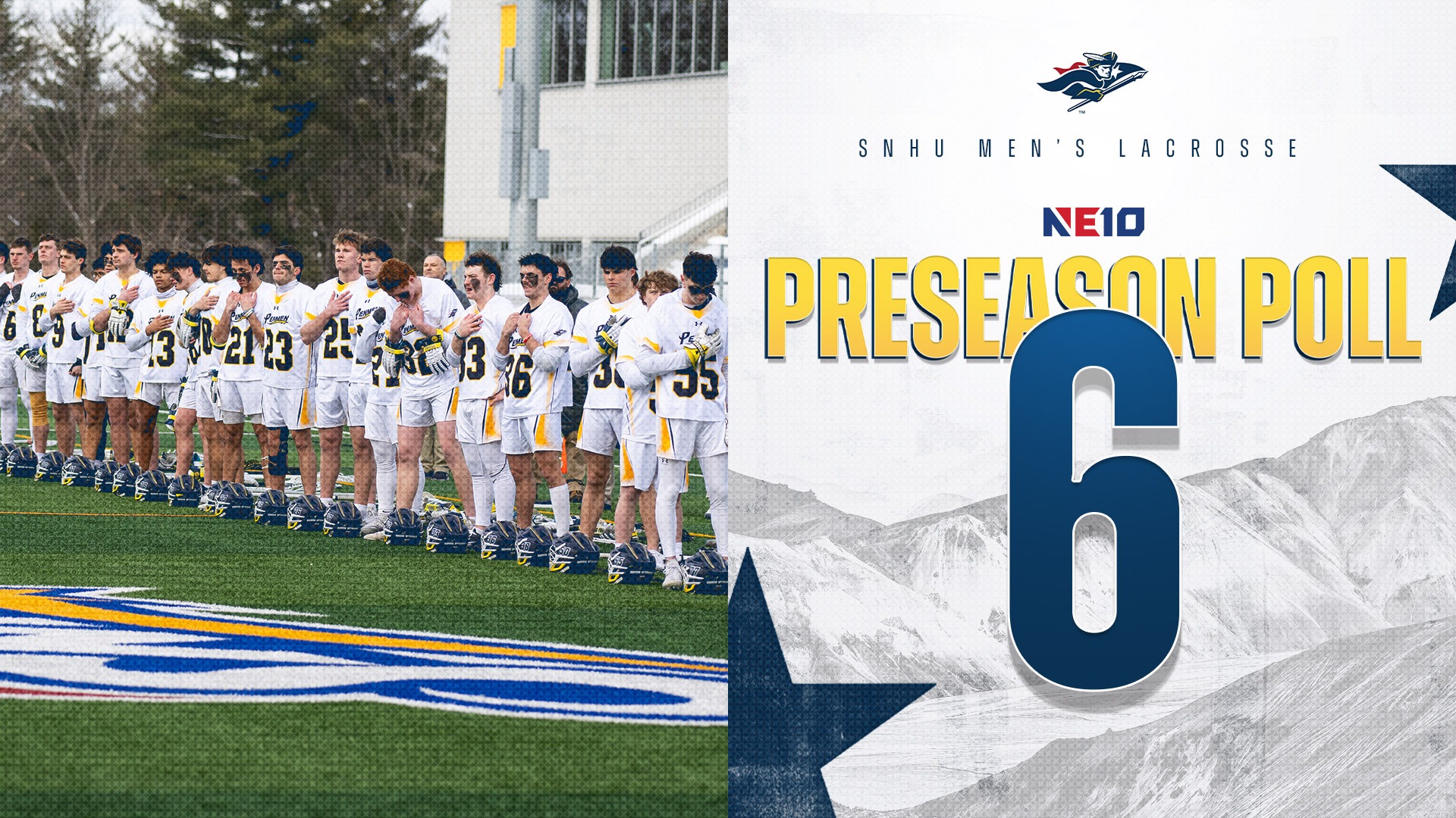 Poll graphic showing the 2025 team and a sixth place predicted finish for 2026