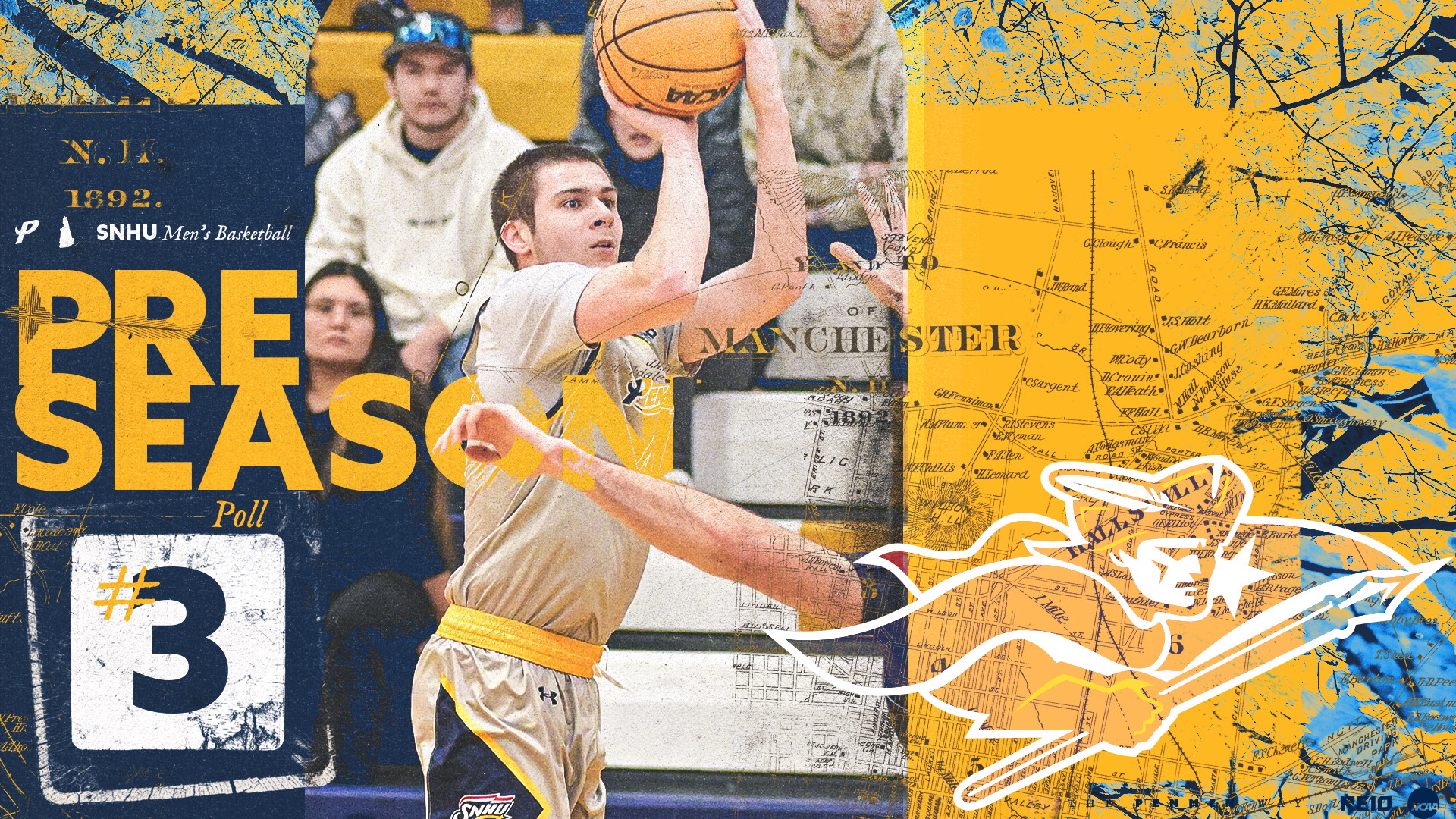 NE10 Preseason Poll, #3 graphic
