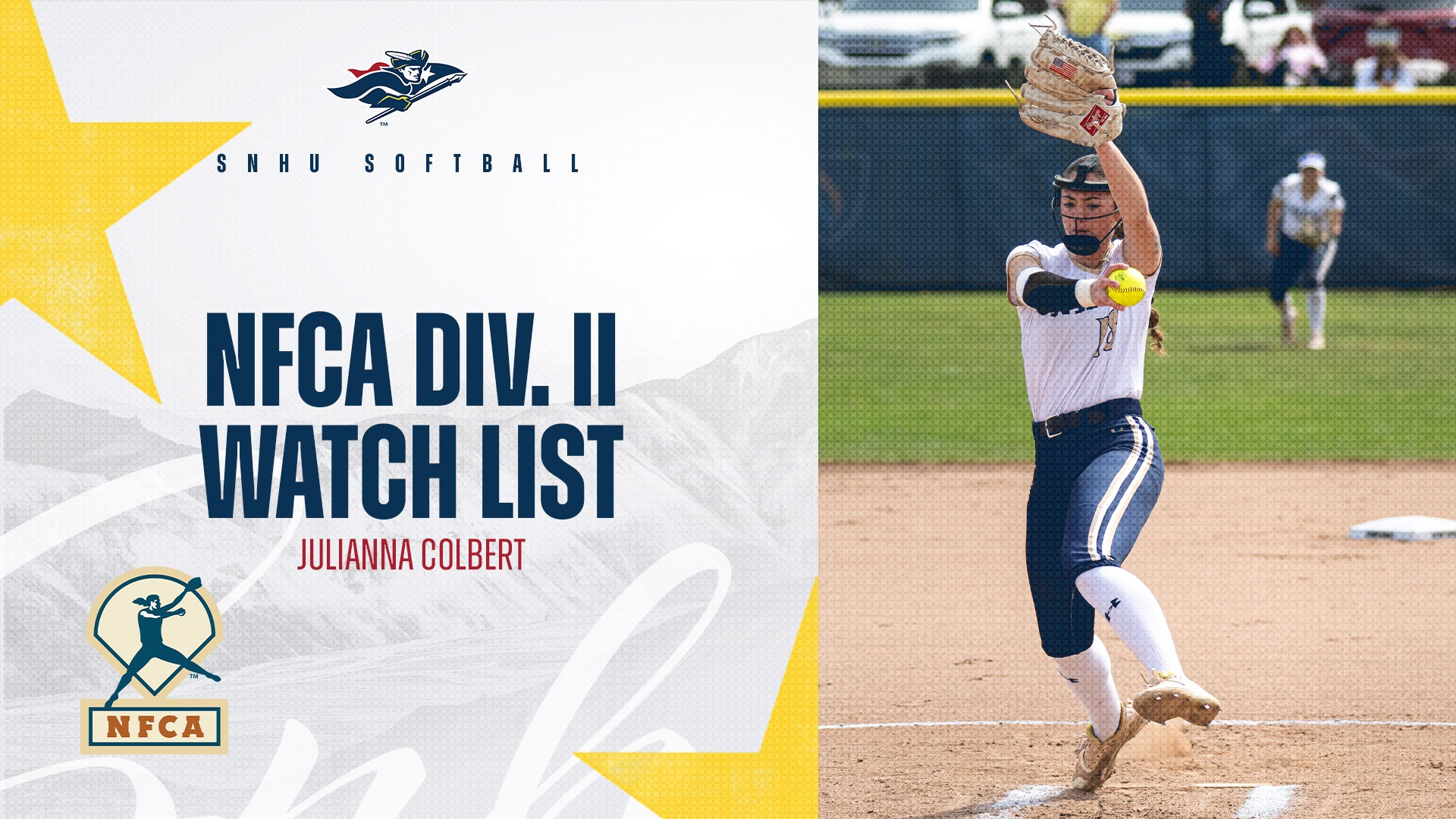 Julianna Colbert named to NFCA Player/Pitcher of the year Watch List