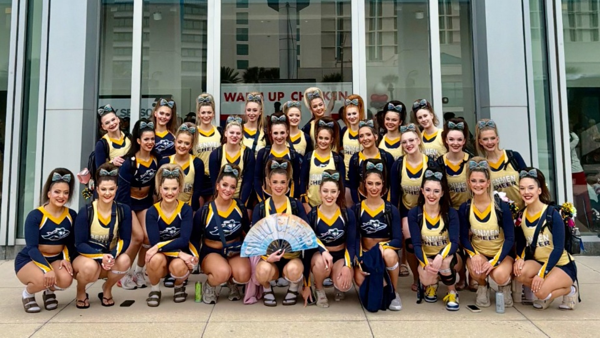 SNHU Cheer in Daytona Beach for the 2026 National Championships