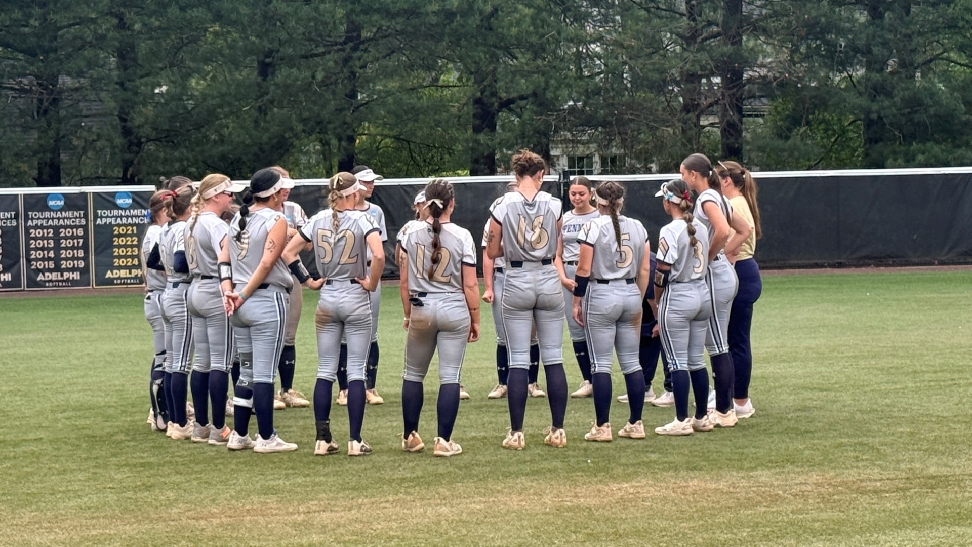 Team Photo after NCAA loss at Adelphi