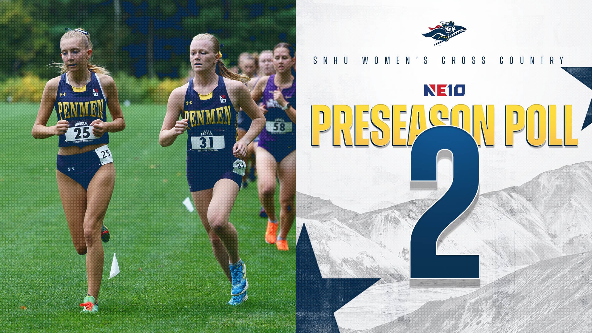 Women's Cross Country Selected 2nd by NE10 Coaches in Pre-Season Poll